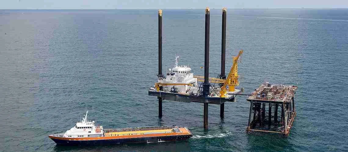 JACK-UP VESSEL FOR ELETRICAL SERVICE PLATFORM (ESP) OPERATIONS (#90)