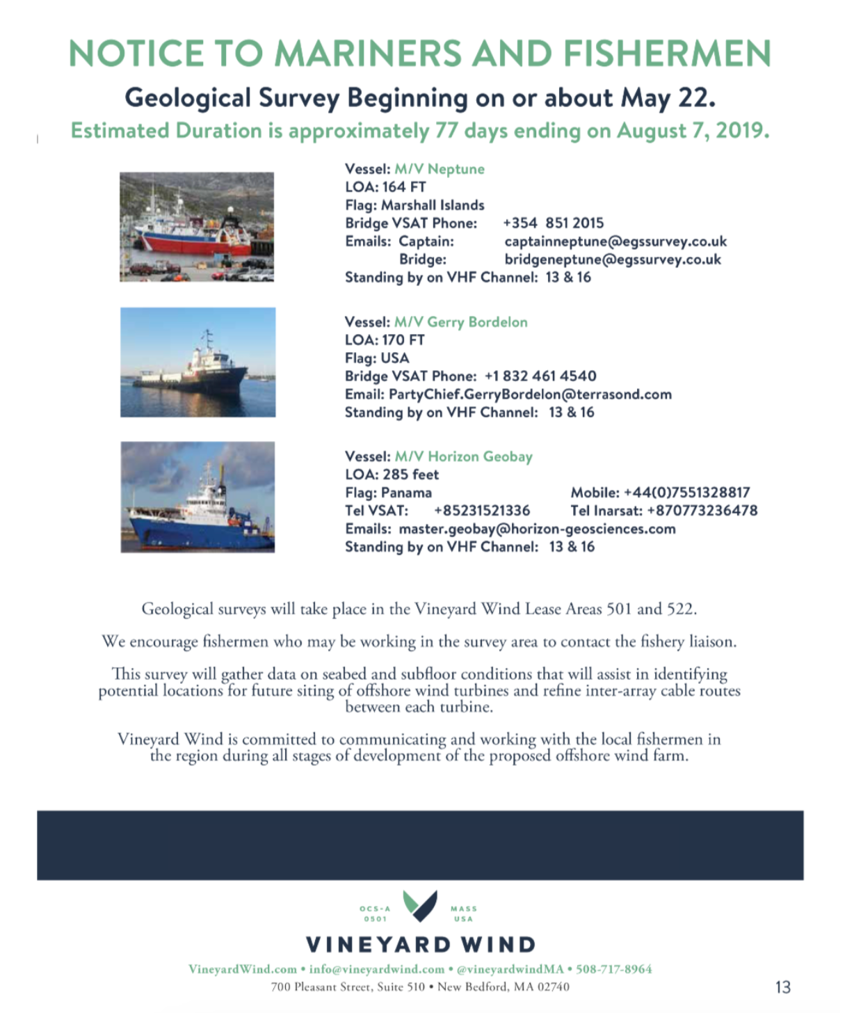 GEOLOGICAL SURVEY (#13)