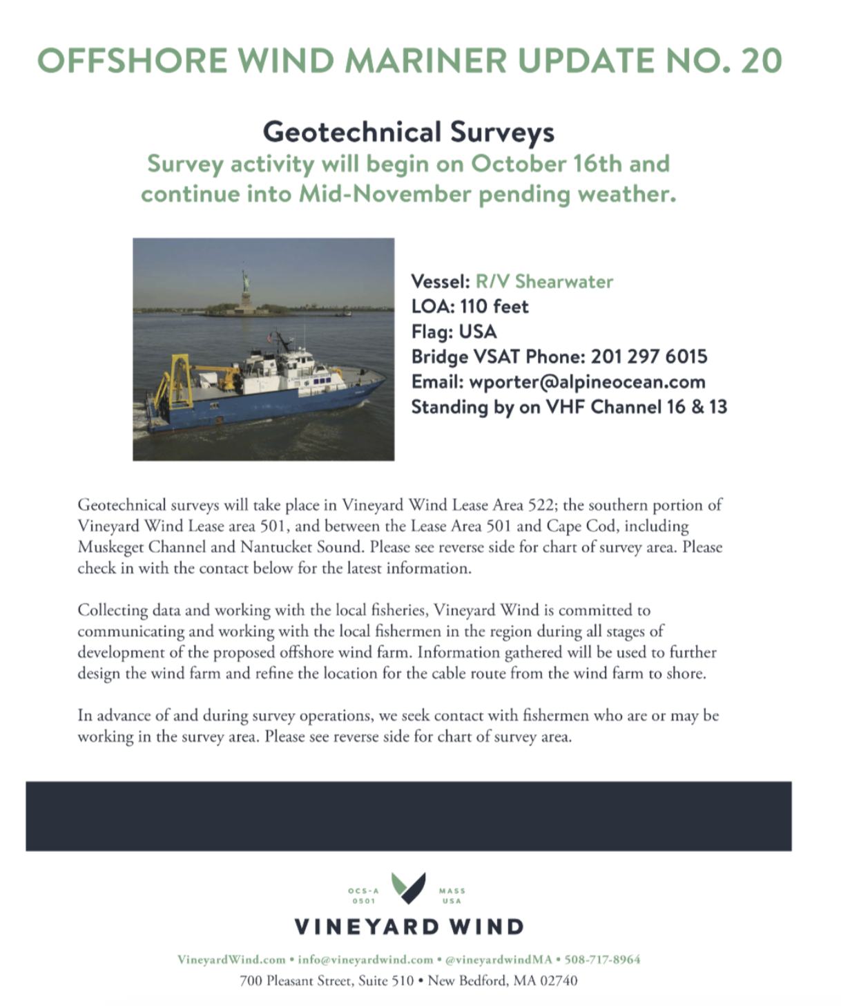 GEOTECHNICAL SURVEYS (#20)