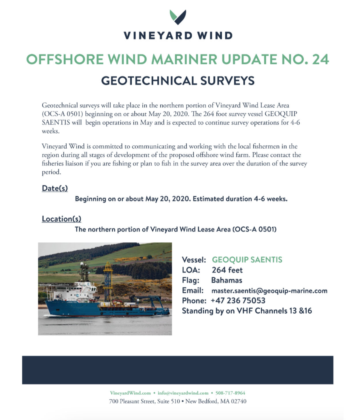 GEOTECHNICAL SURVEYS (#24