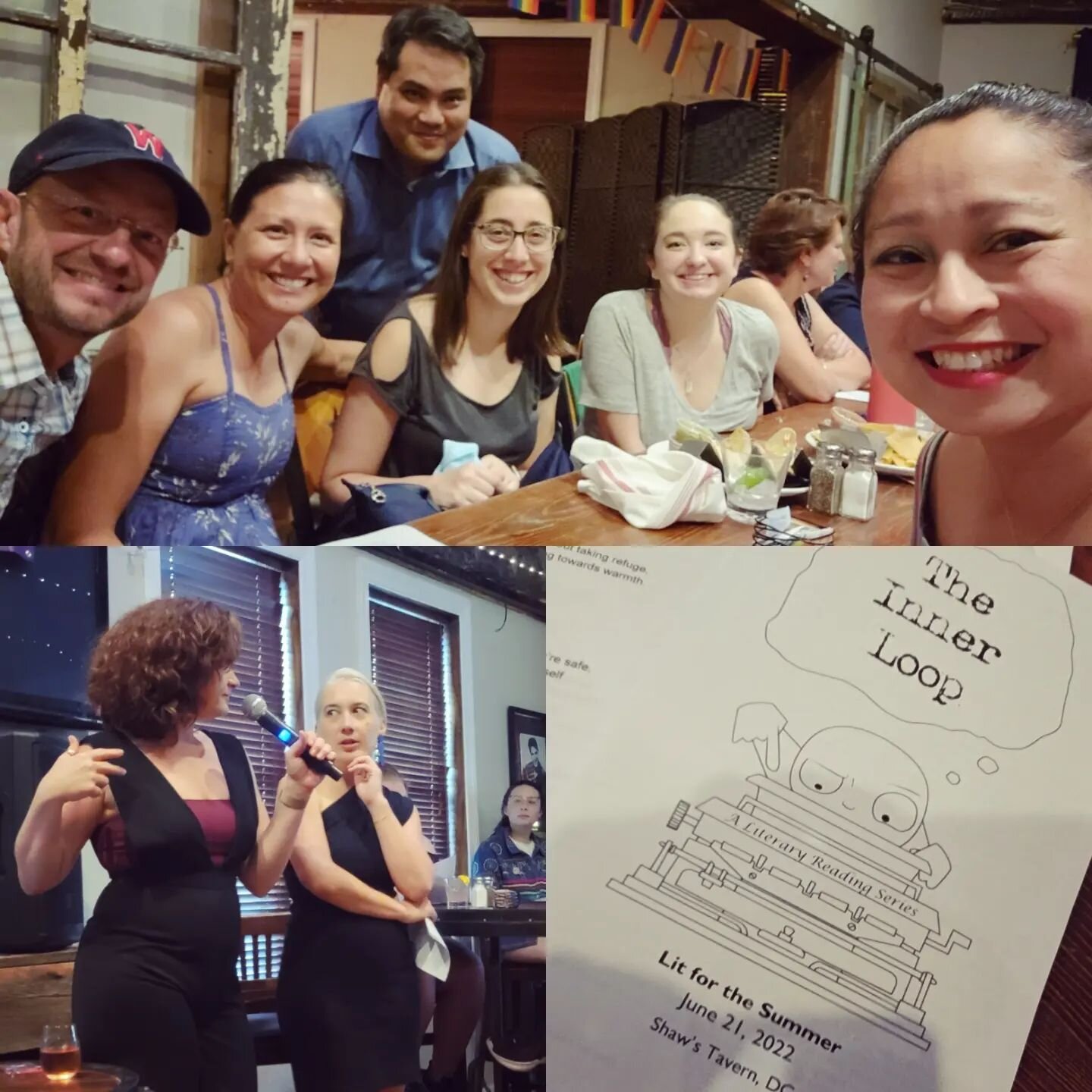 What a beautiful night with a gorgeous group of writers. What a gift to read after @jungyun71
whose novels Shelter and O Beautiful broke my heart in the best way.

Thanks for coming out to hear my new poems, and thank you to @theinnerlooplit for all 