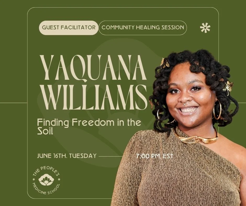 A PMS Community Healing Session with Yaquana Williams