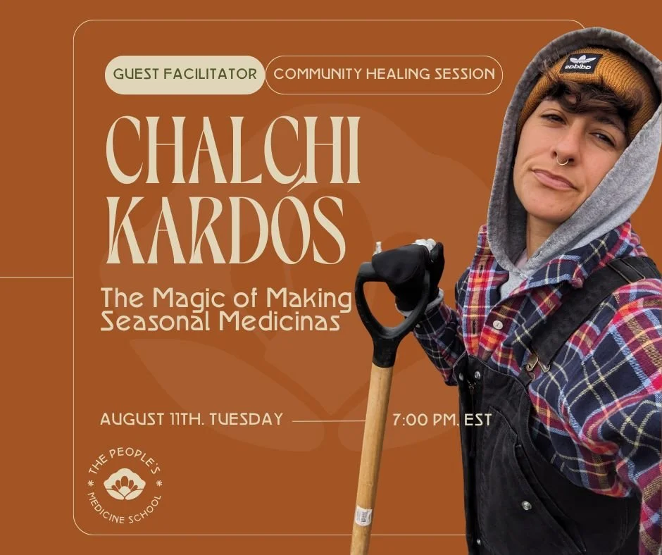 A PMS Community Healing Session with Chalchi Kardós