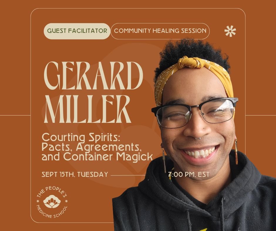 A PMS Community Healing Session with Gerard Miller