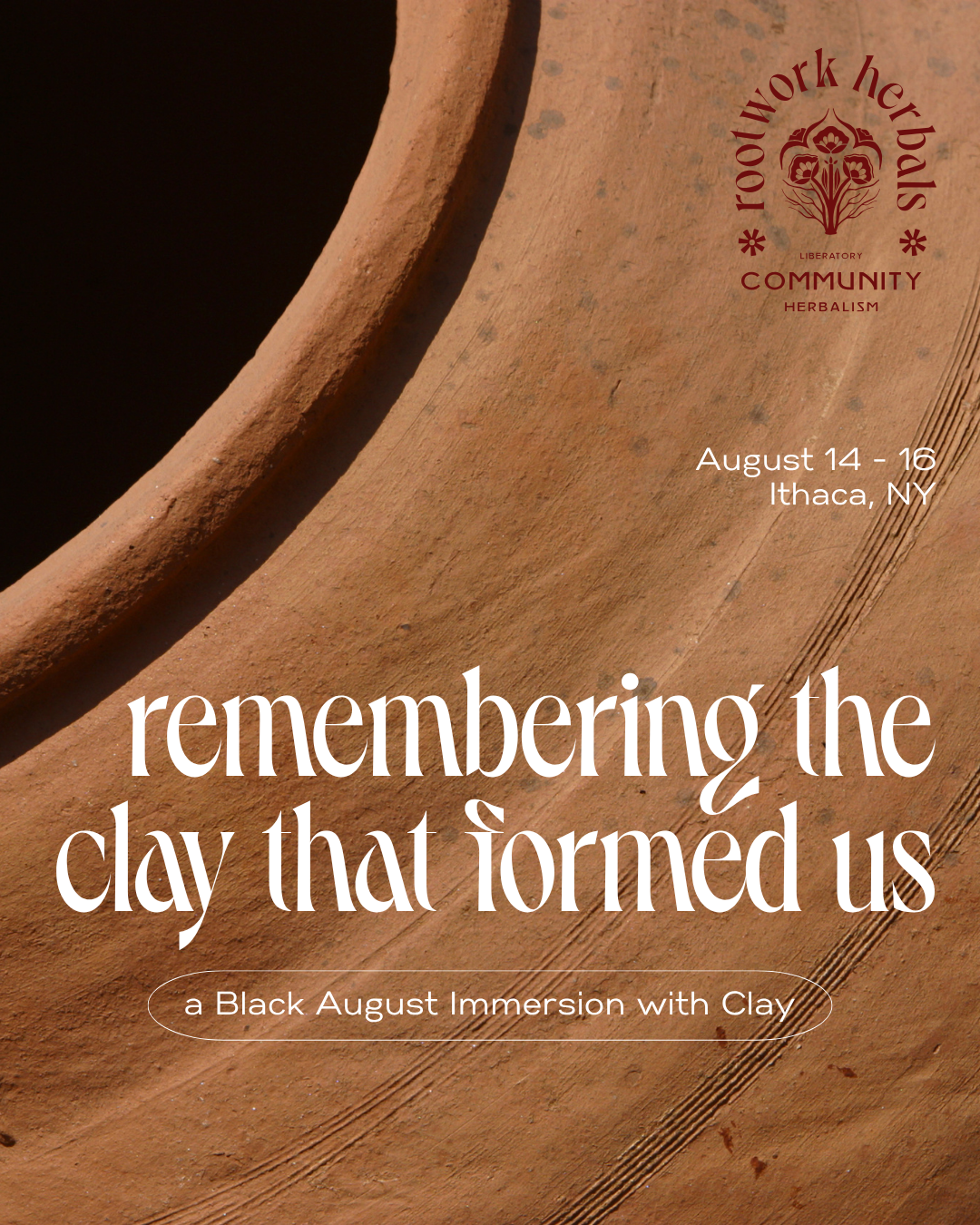 People’s Medicine School 🤲🏾🌿🤲🏾 Black August Clay Immersion Application!!
