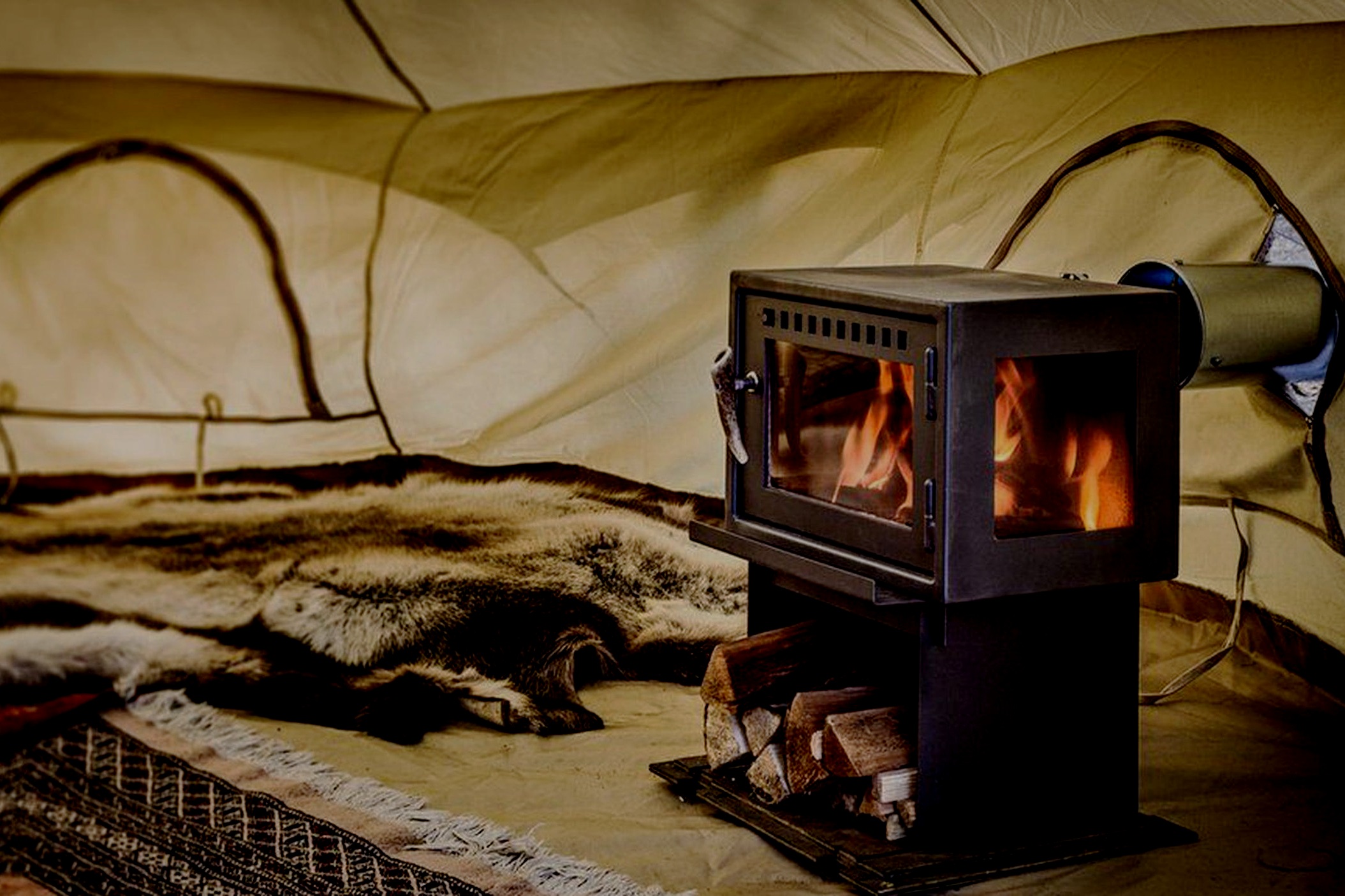 Печь Wood Stove для палатки
