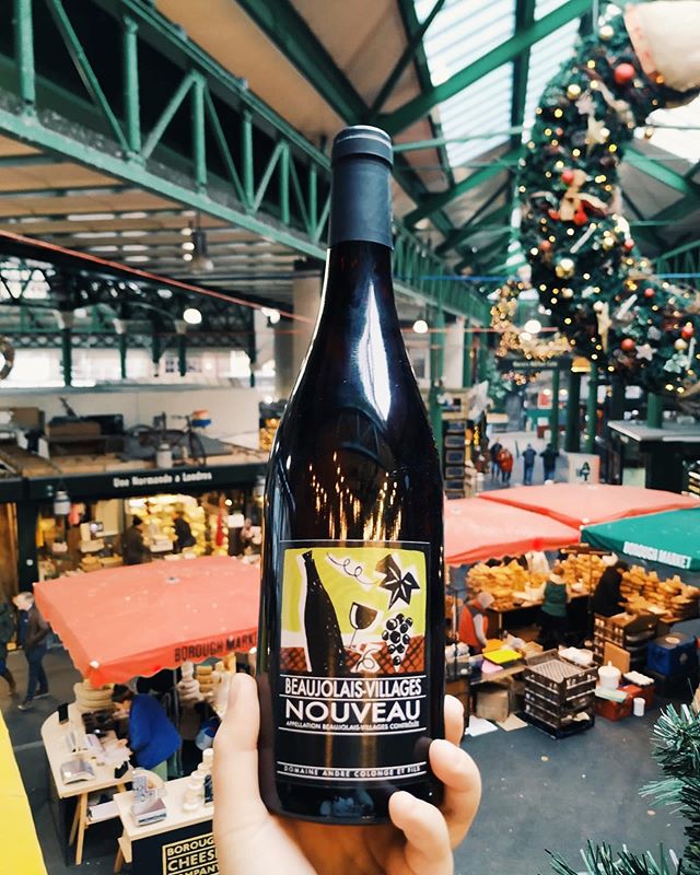 It&rsquo;s Beaujolais Nouveau Day people!!! And we have the Andre Colonge Beaujolais-Villages Nouveau 2019 in the house! We&rsquo;ve got limited stock of this brilliant Nouveau, and we&rsquo;ll be pouring it at Borough Market and Spitalfields Market 