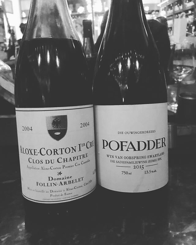 New treats on by the glass with Coravin at Bedales at SPITALFIELDS... 🇫🇷🇿🇦🍷