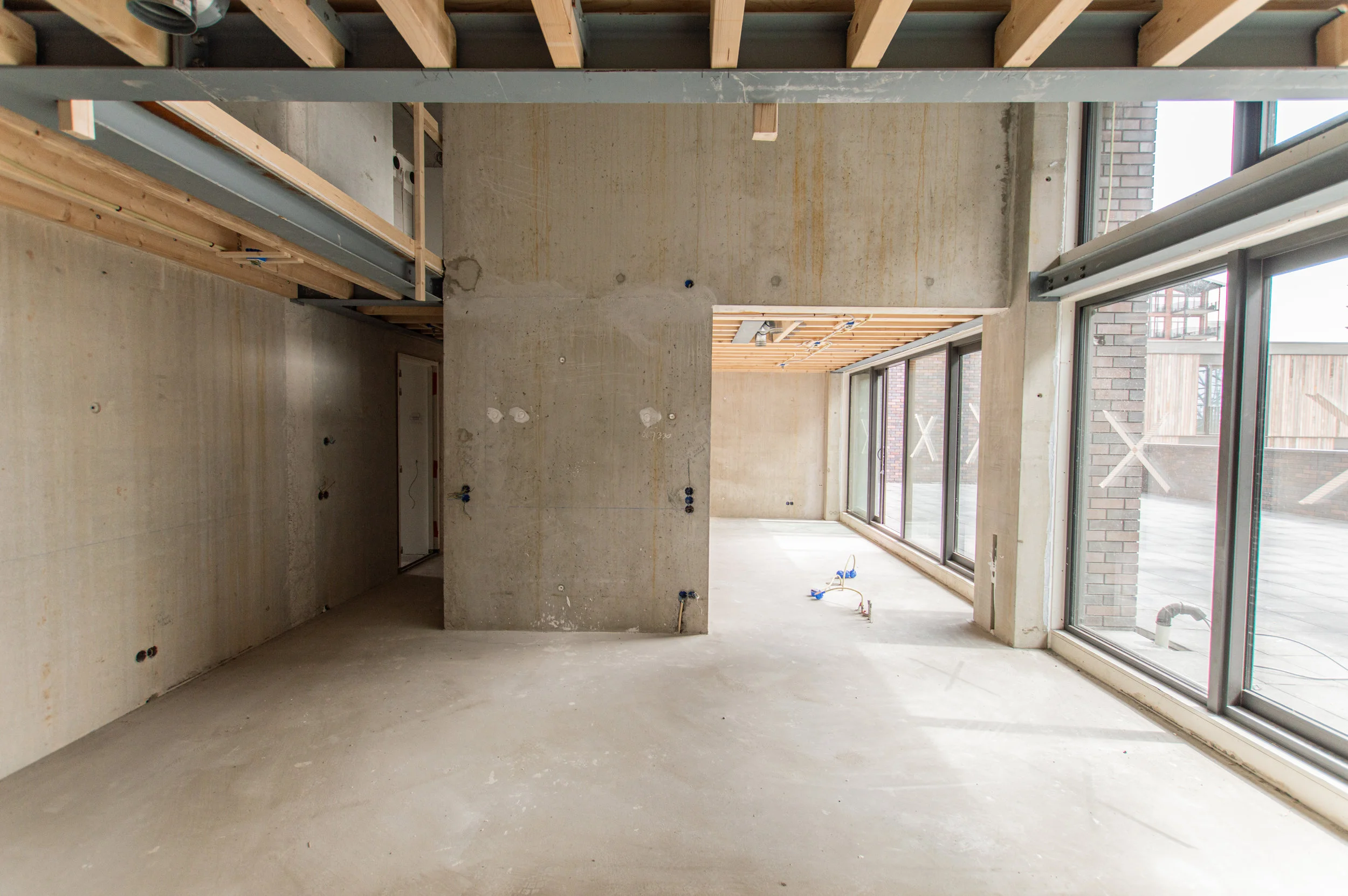 Interieur Loftwoning Amsterdam - Werk in Uitvoering