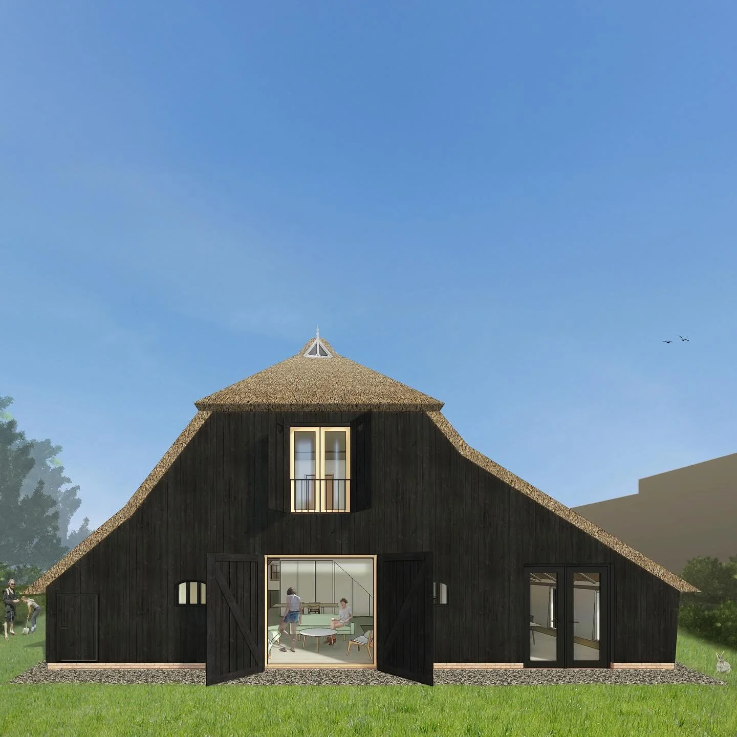 Duurzaam transformatie ontwerp voor monumentale boerderij in Nijeveen.

Benieuwd naar het ontwerp? Bekijk het project:
https://www.qupus.nl/monumentale-boerderij-kolderveen-nijeveen-2025/