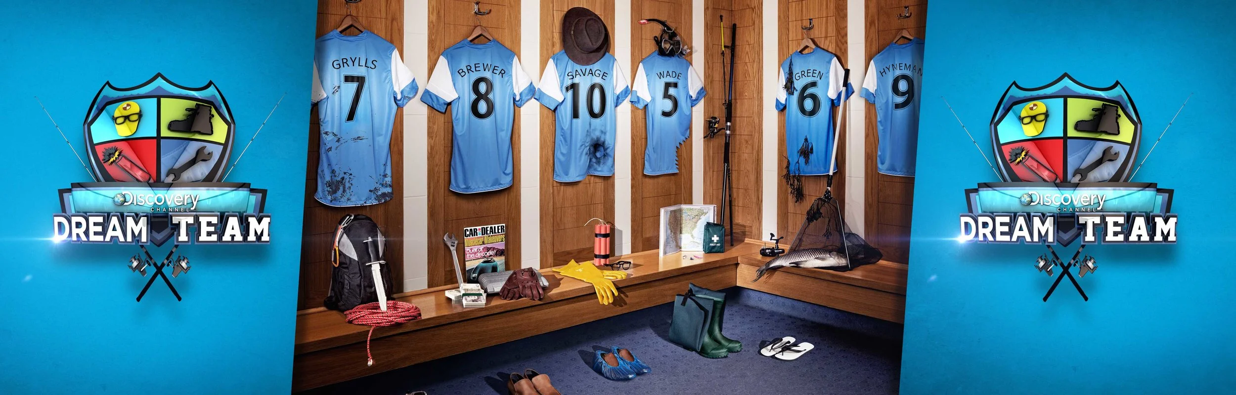 Dream Team - Discovery Channel (key art) — Stephen Royle