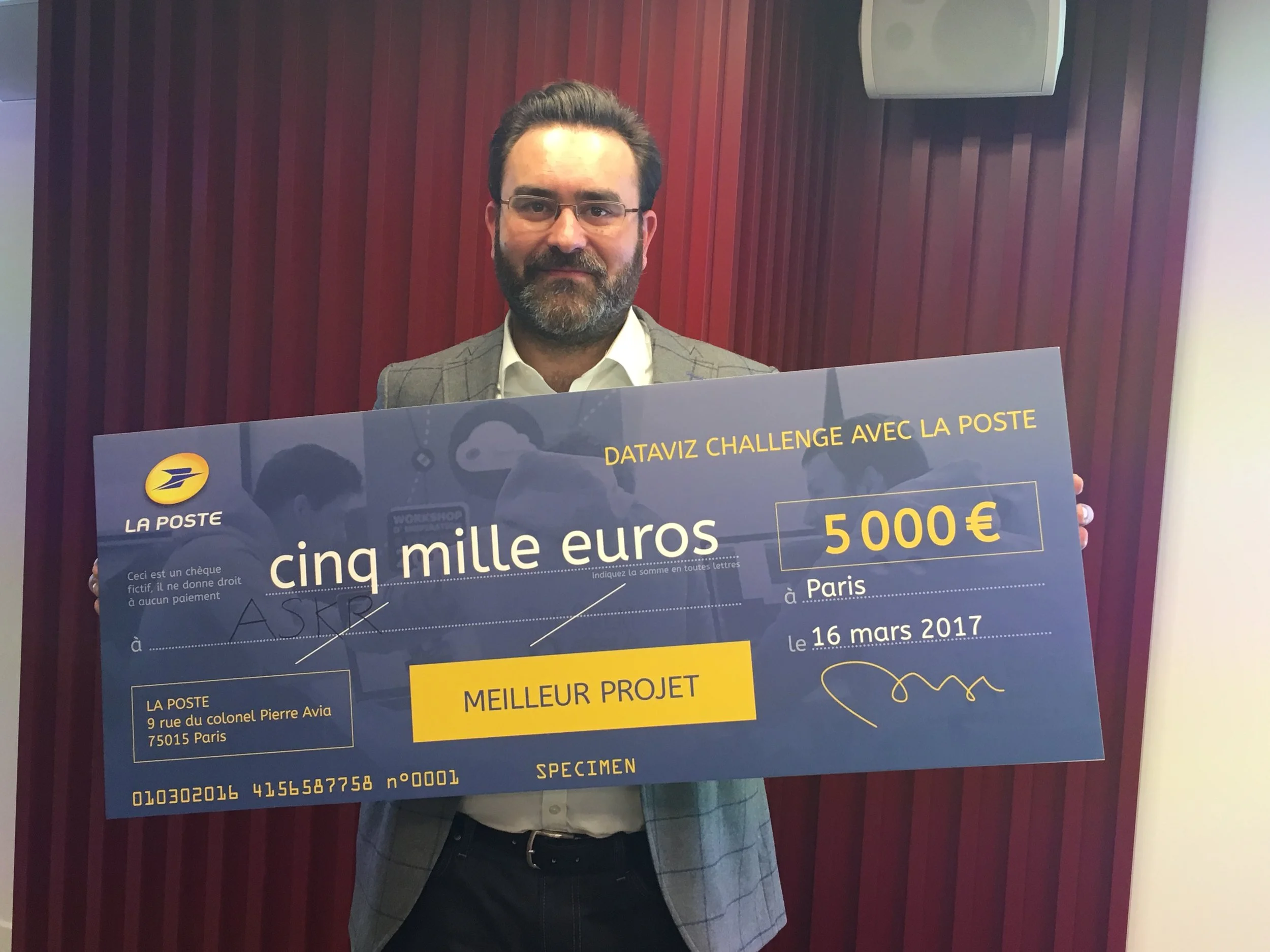 Dataviz : askR.ai wins Le Groupe La Poste Challenge !