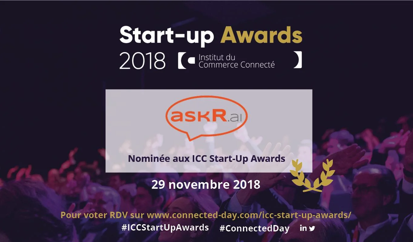 Finalist to ICC START UP AWARDS at EDHEC!