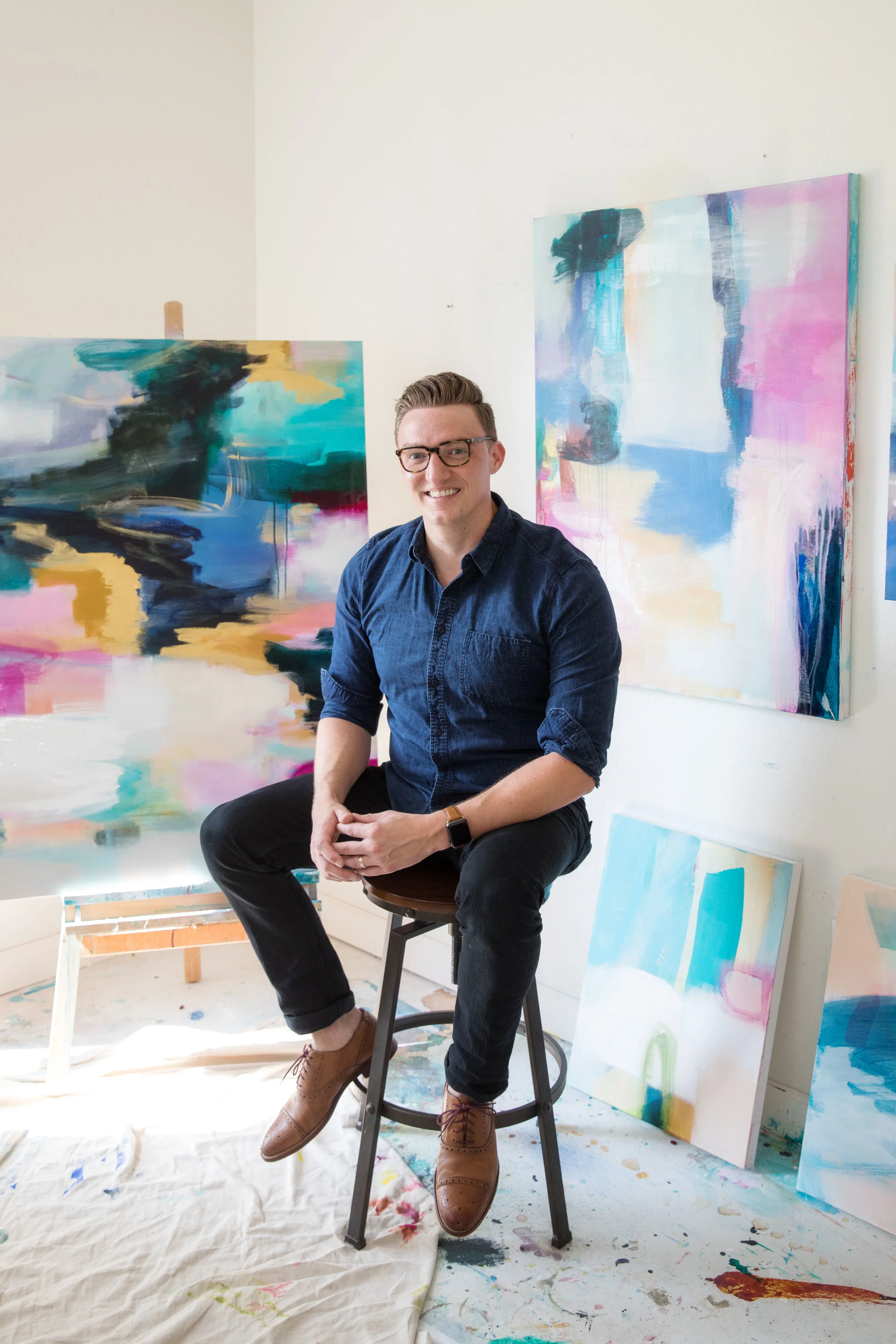 Chad Schoonmaker, Painter. www.cscreates.com/