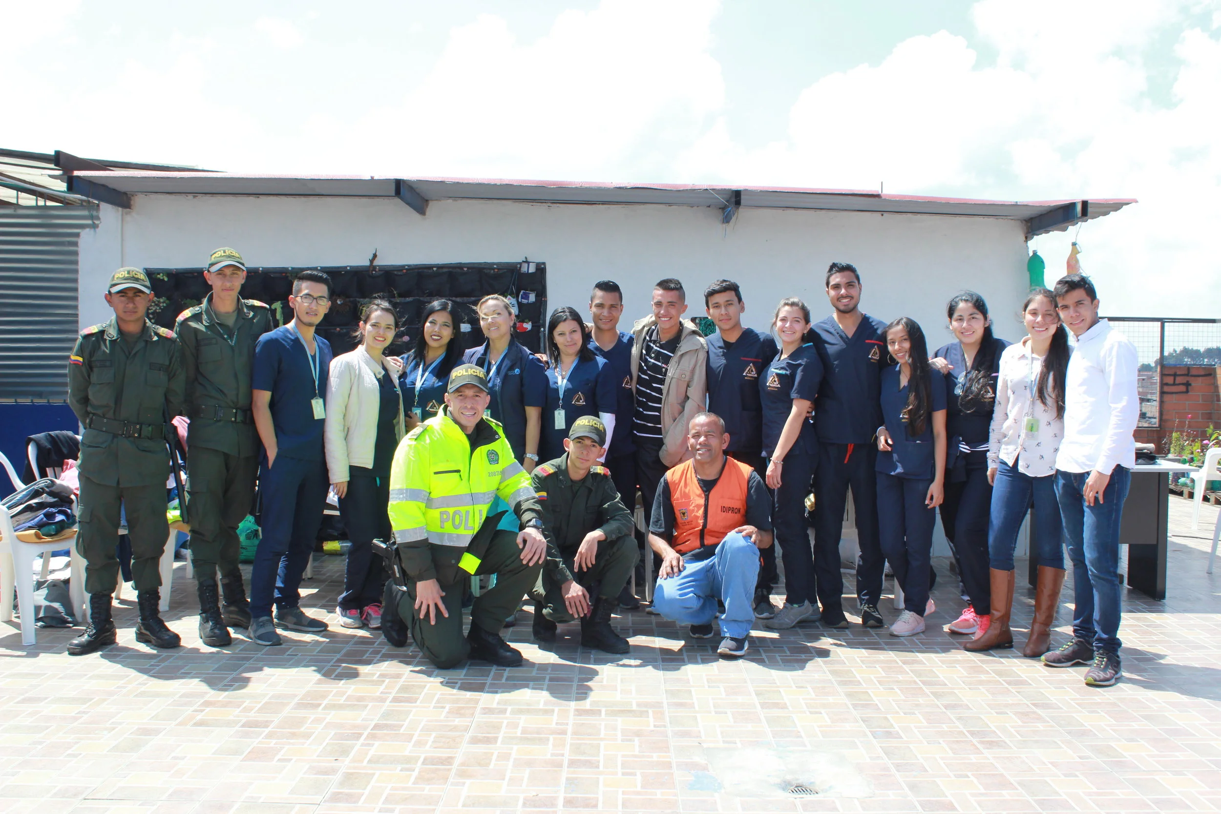 La Fundación Universitaria Juan N. Corpas lidera jornada para el habitante de calle en Bogotá