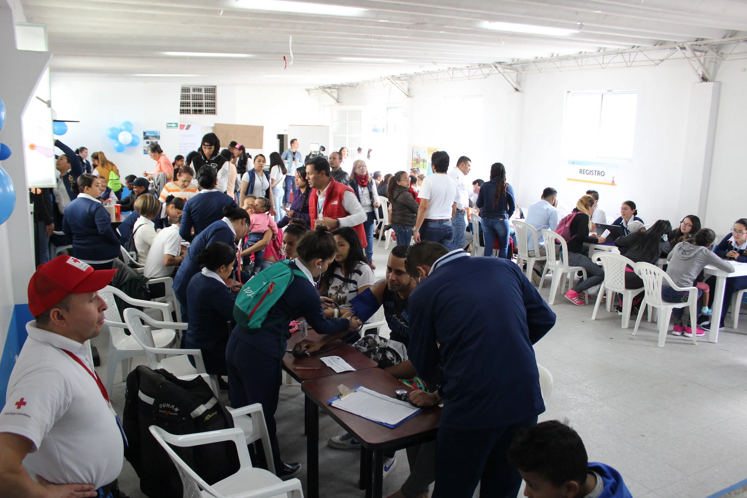 La Corpas lideró con éxito la jornada de atención integral para población vulnerable: desplazados y migrantes venezolanos