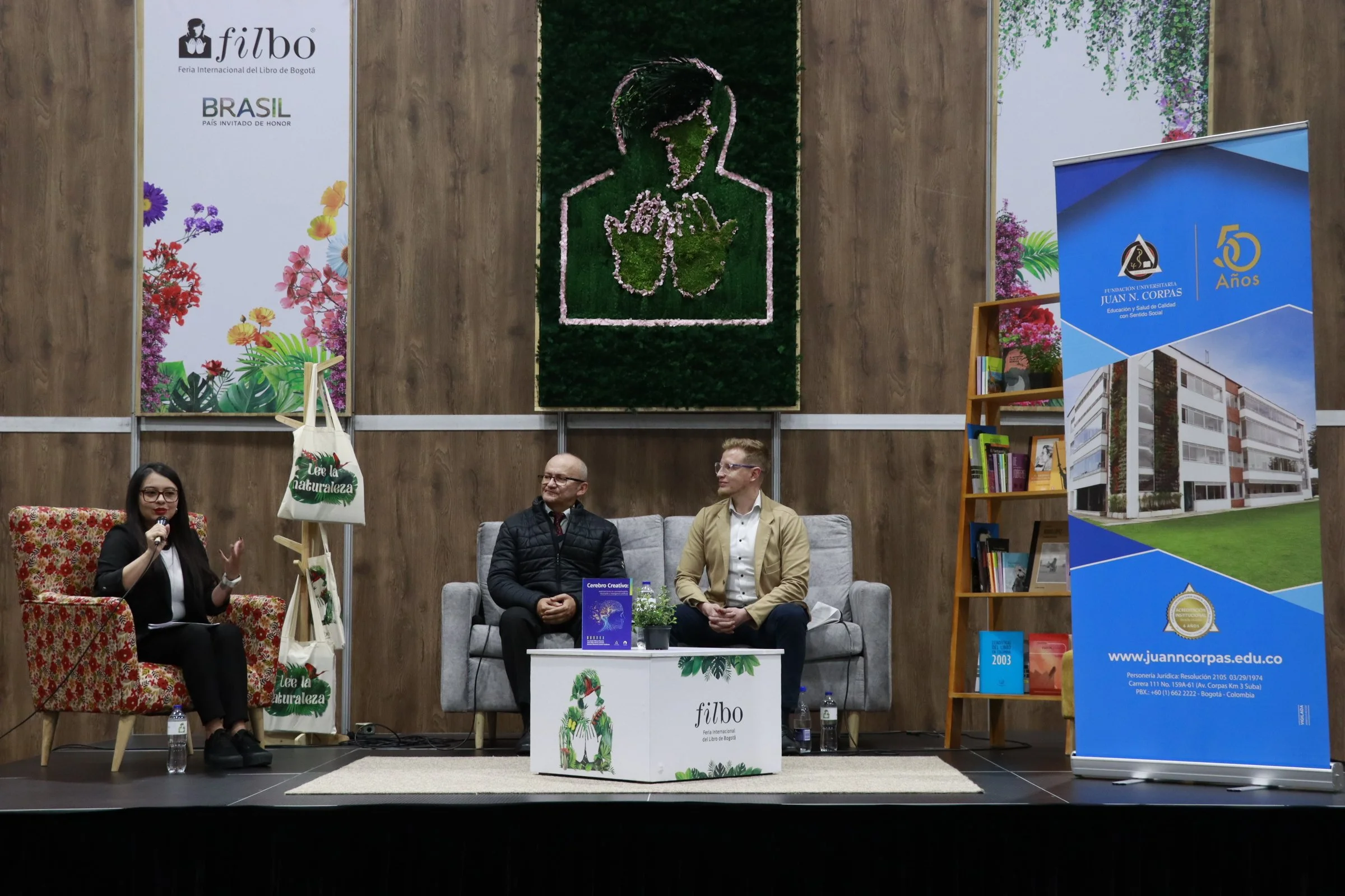 La Corpas continúa con su excelente programación de actividades en la FILBo 2024.