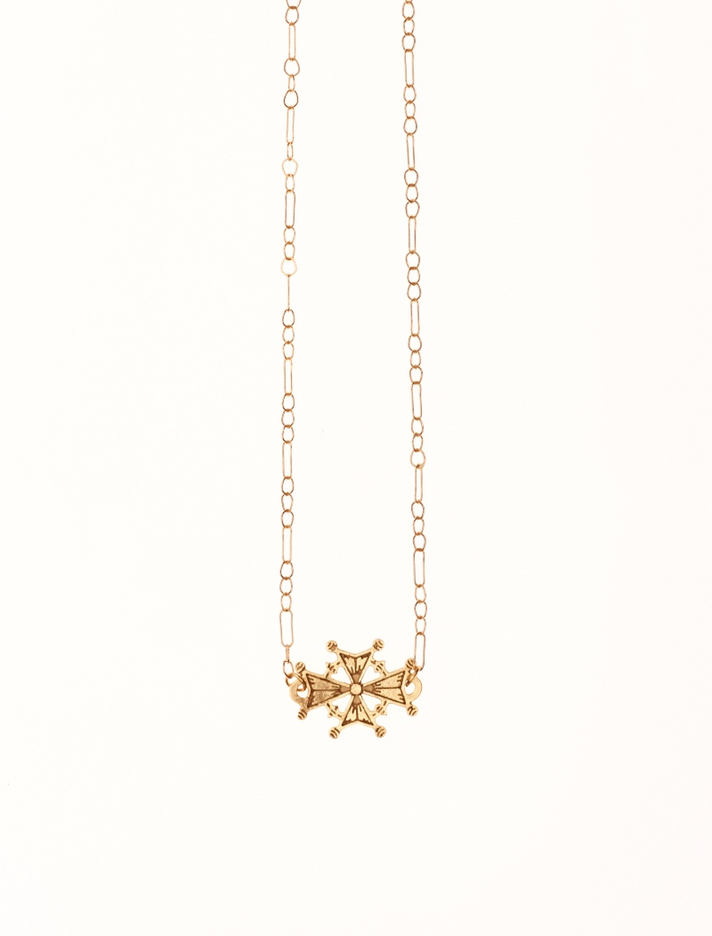 EA Collection 14K Parisian Necklace, Gold Necklace, Parisian, Delicate Chain Necklace,