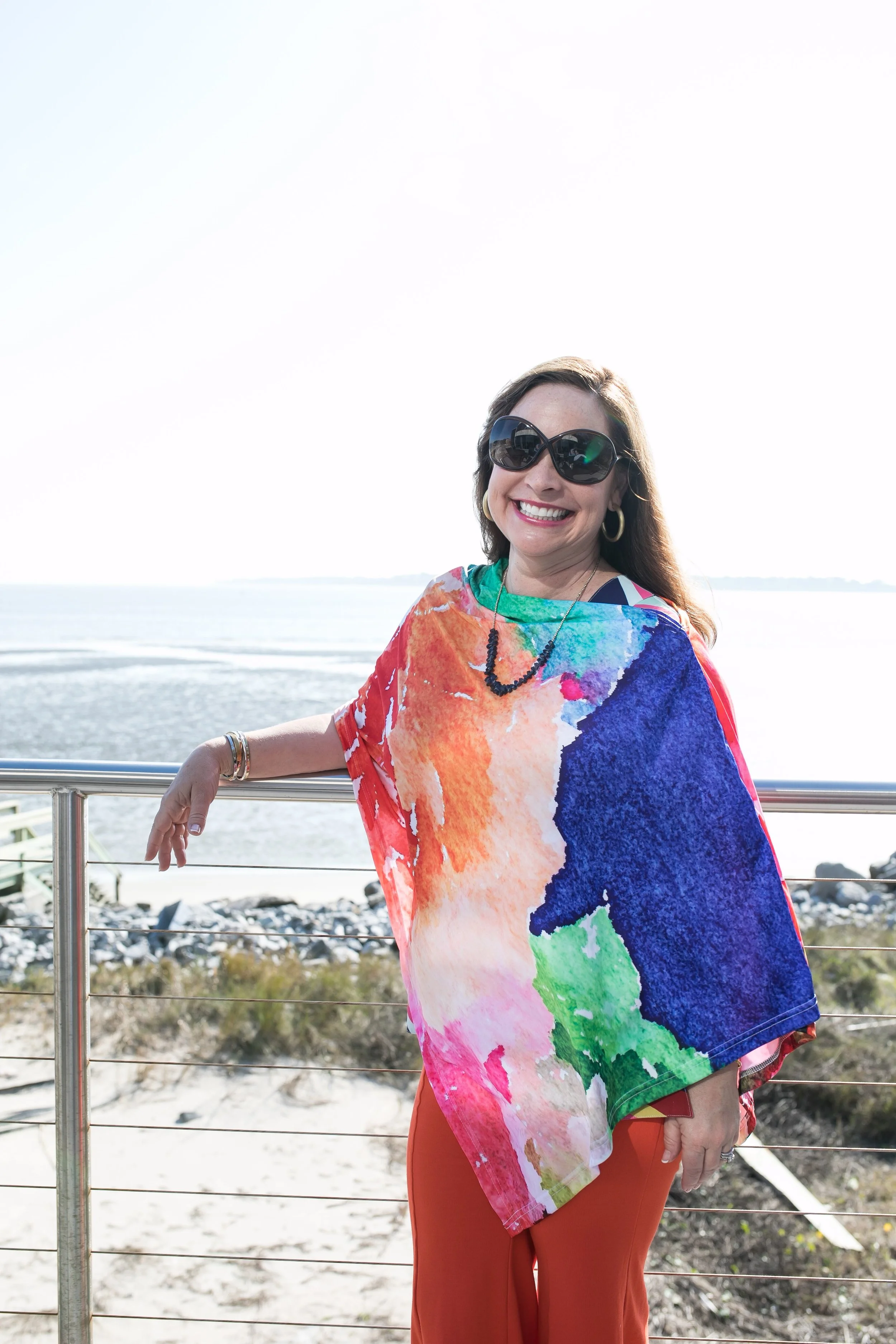 Meet Jennifer Horton, founder and designer of ZAGS! ZAGS started from a love of being in the sweet sunshine! Whether you are going from the Pool to a Party, the Dock to Dinner, or the Creek to the Club, ZAGS has you covered with a super stylish and always colorful UPF 50+ sunwrap. With a fun mix of vibrant designs, colors, styles and sizes, ZAGS brings so much more to your wardrobe for living, loving, and lingering in the light. Born and bred in the Holy City- ZAGS sunwraps are designed and produced in South Carolina, ensuring that every stitch is of the highest quality and made with attention and love. ZAGS was created for women and families with active outdoor lifestyles.Our sunwraps are made with high-quality UPF 50+, high performance microfiber. ZAGS provides wicking, cooling, stylish UV protection, and an added plus is that ZAGS are stain/odor resistant, and anti-microbial. ZAGS sunwraps are manufactured in South Carolina. Each ZAGS sunwrap is individually sewn and decorated by hand which makes each and every one special and unique! We are so excited to have Jennifer join us at our Southern Collective Pop-N-Shop. Come by and meet Jennifer and get to know the brand!