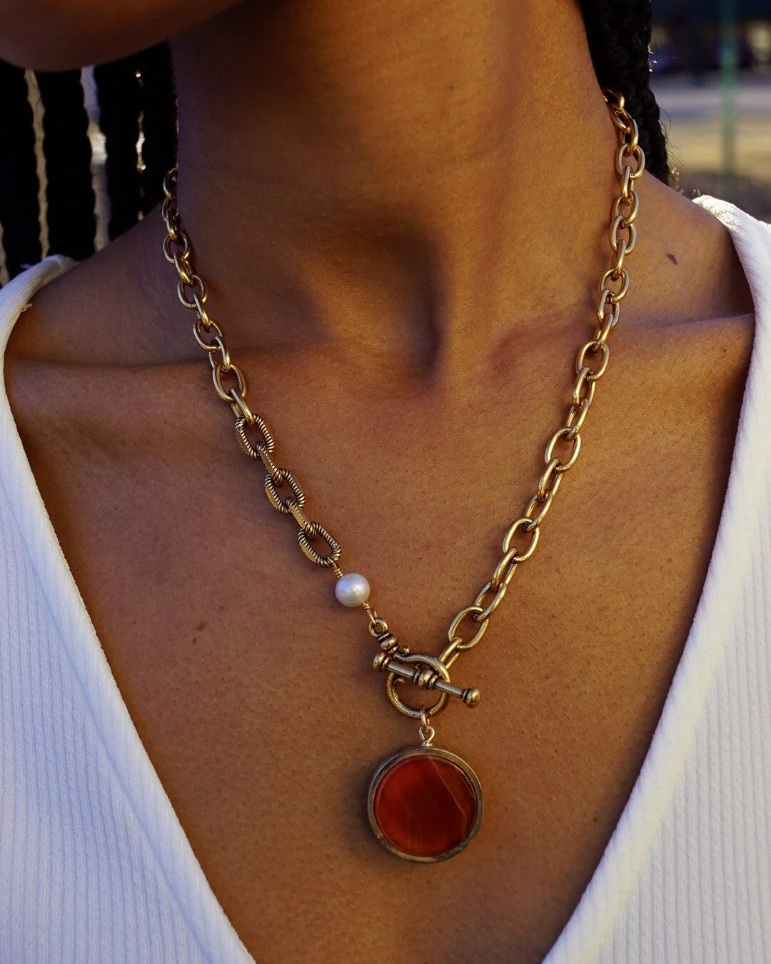 Our newest release of One of a Kind necklaces are going fast! We love to dream about the &ldquo;past lives&rdquo; of these vintage pendants. Who might have owned them and where did they live? What parties have they attended? Make one yours and give it a new future!