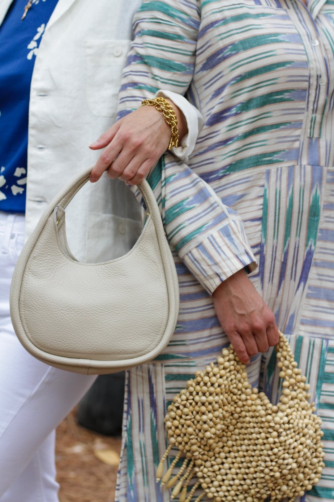 The softer shades of Spring.
Our goal is to bring you specialty apparel from emerging, female-founded brands with a commitment to high quality craftsmanship and ethical working conditions. 
Like the Oliveve leather handbags made in the USA in a femal