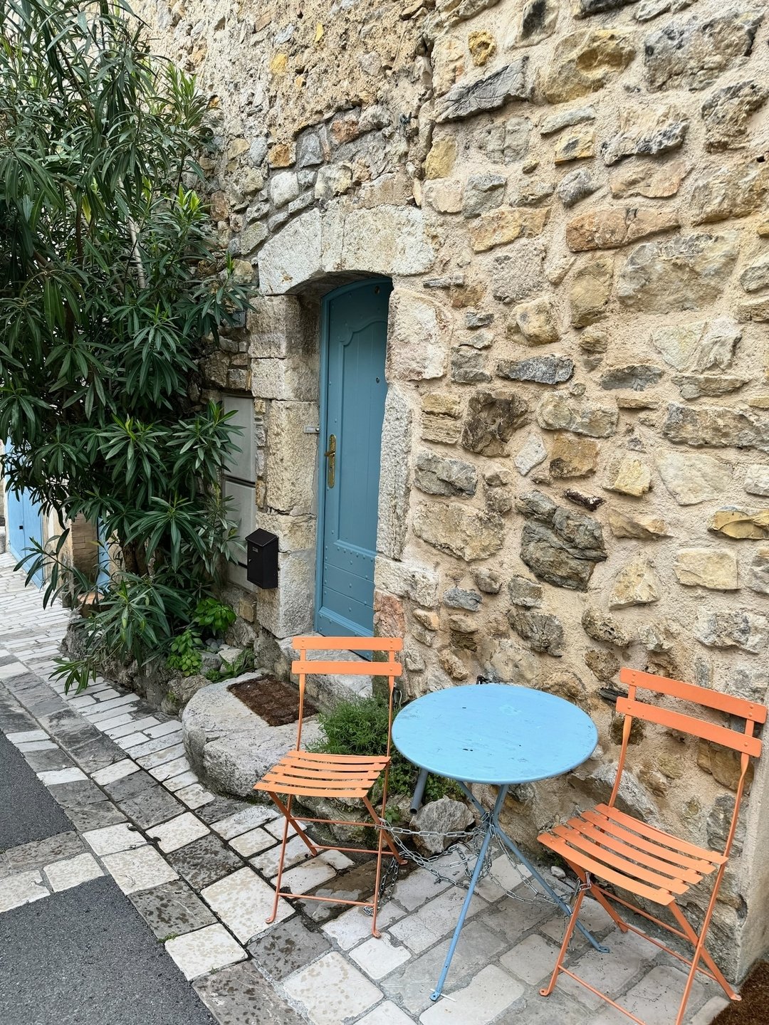 Everyone needs an outdoor perch for a pretty Spring day. This one in Valbonne, France made me happy!

#exvotovintage #exvoto #apparel #jewelry #brand #timeless #inspiration #femalefounded #ethicallysourced #dresses #tops #pants #shorts #accessories #