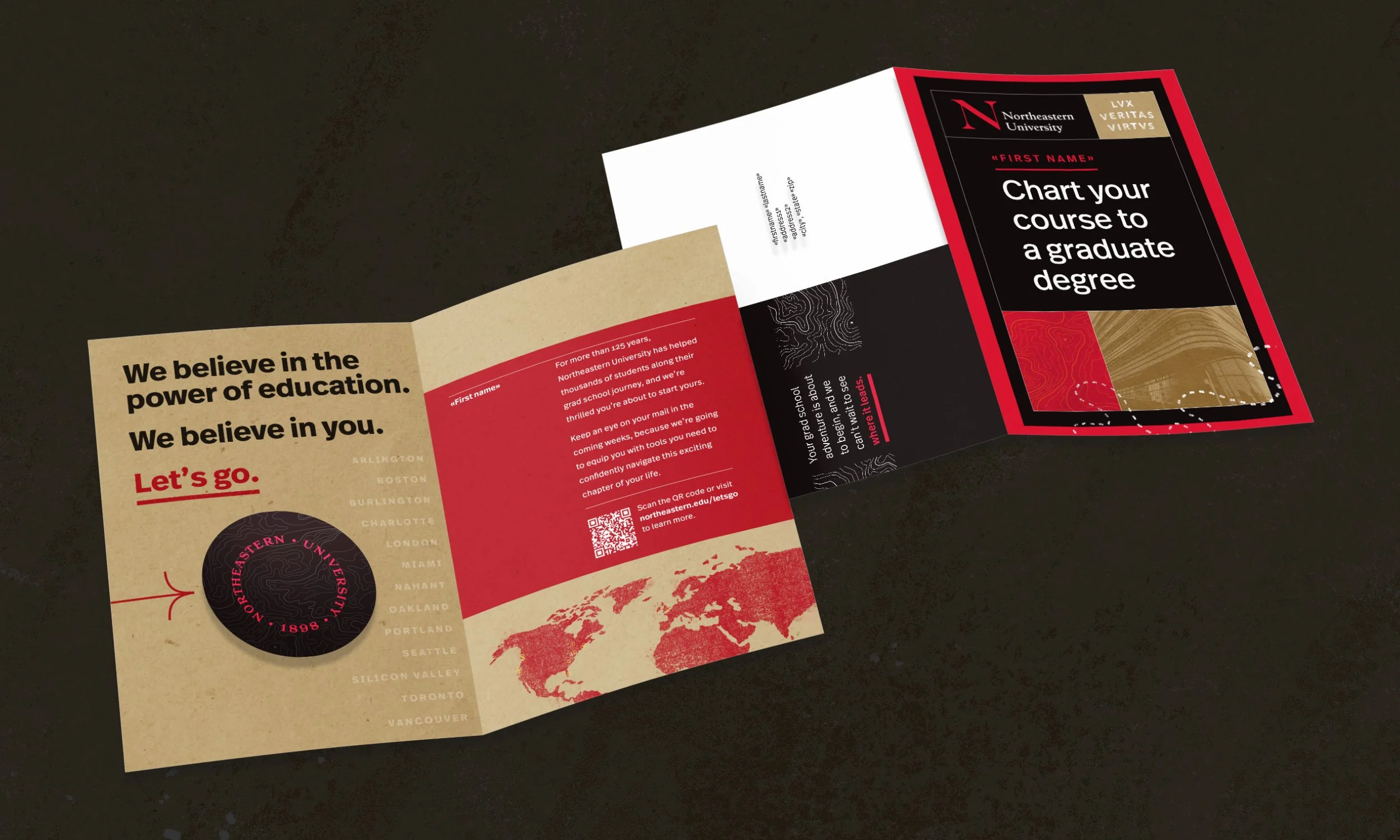  Teaser postcard with sticker insert 