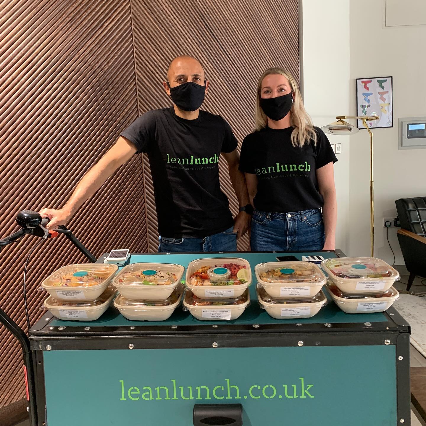 Sat and Charlotte are back with more of the good stuff. Swing by our @leanlunchuk pop-up for a bowl of deliciousness and get a free drink or snack thrown in. Find them in reception from 11:45-13:30 today. All welcome!