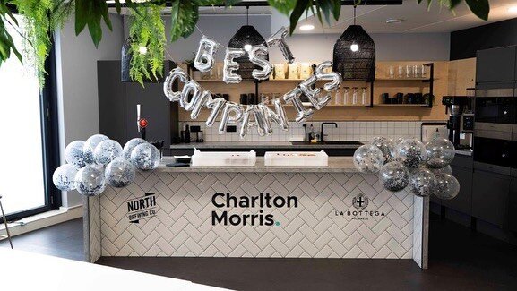 It&rsquo;s a joy to celebrate our tenant company wins. Big shout out to @charlton.morris ranking as the 53rd Best Company to work for in the UK last week. Thoroughly deserved!