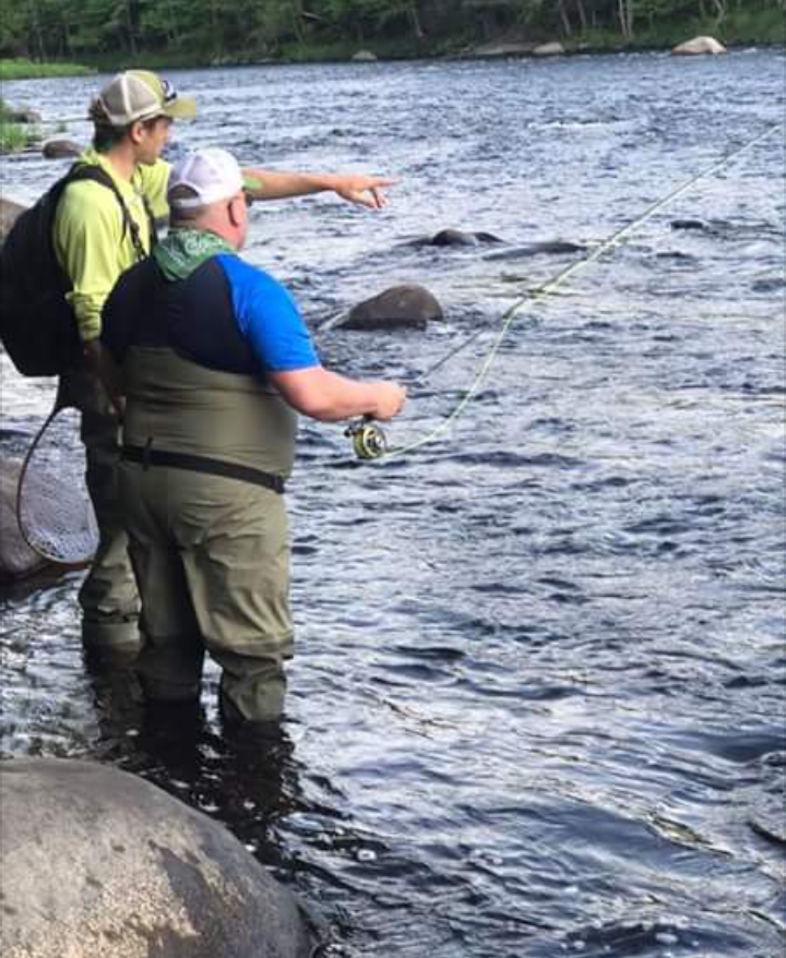 Joe knows where to cast………