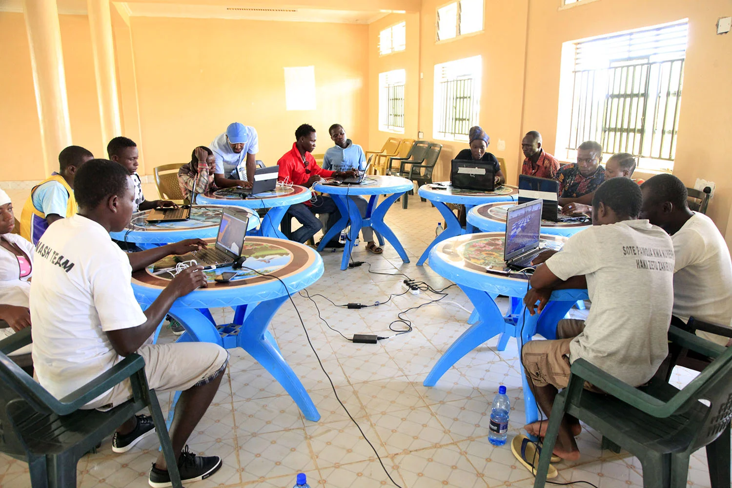 Participants gather for a four-day workshop to design their proposals. Credit: UN-Habitat