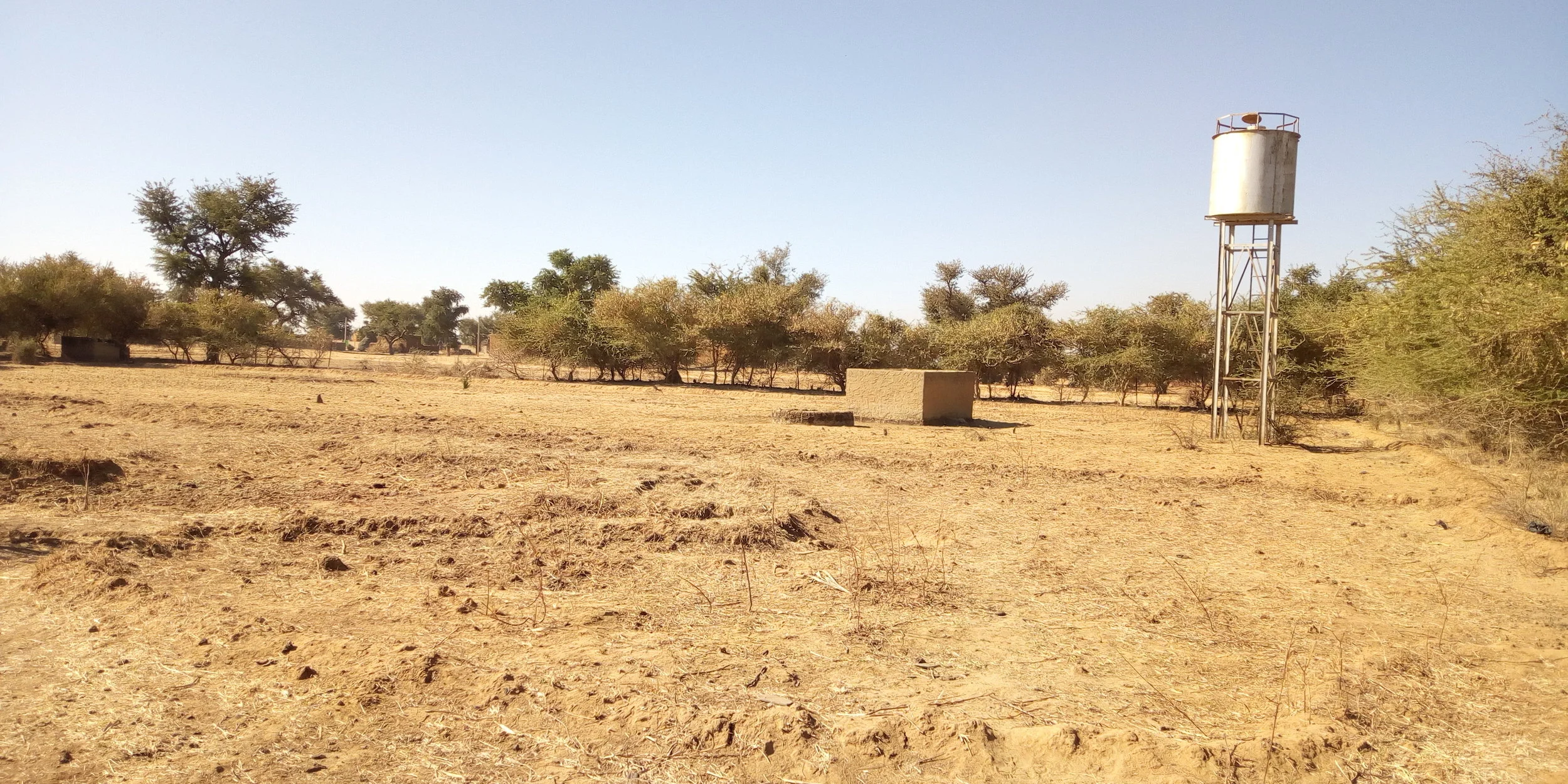The park site lacked structure and many resources before the intervention. Credit: UN-Habitat