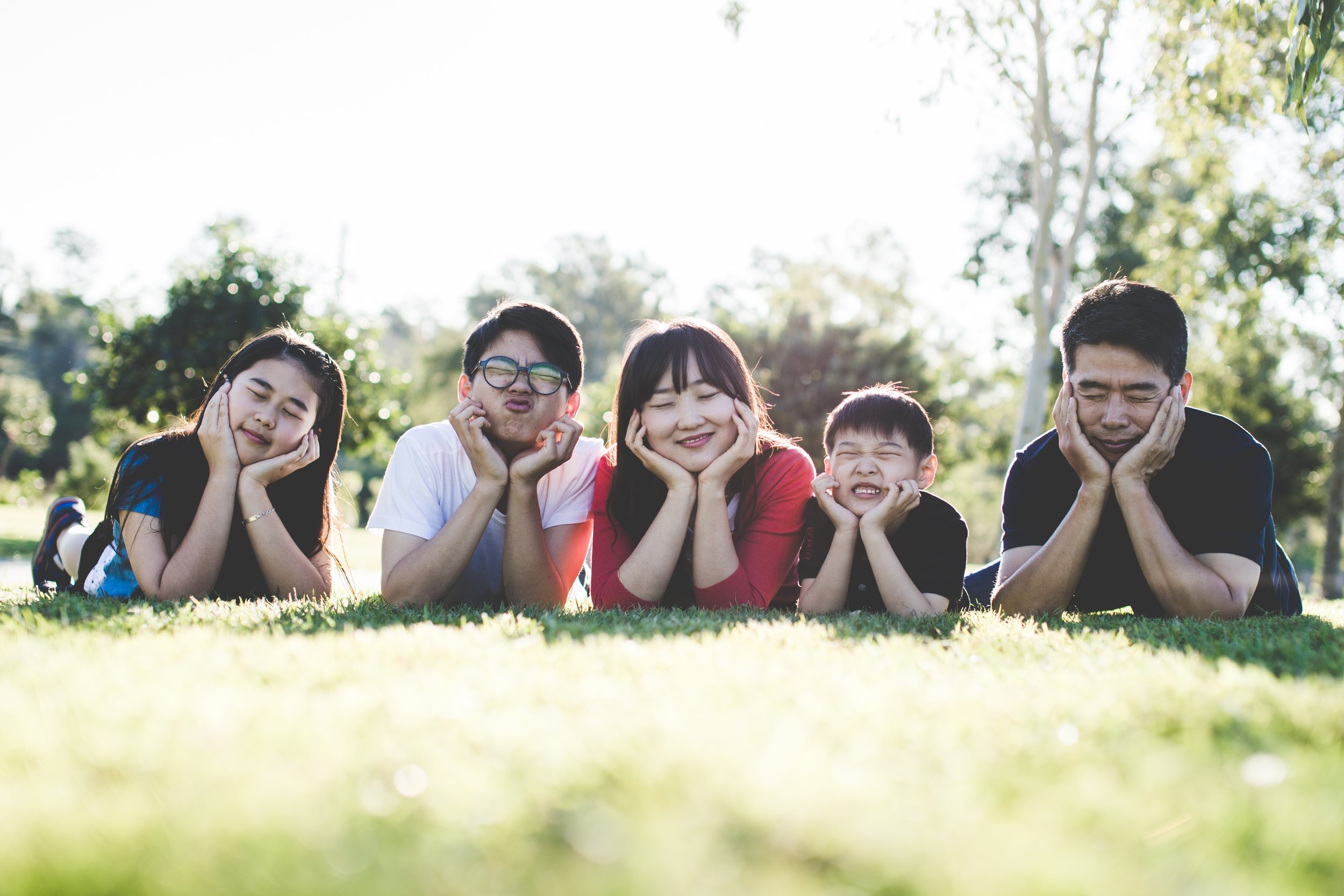 Asian bail bond family