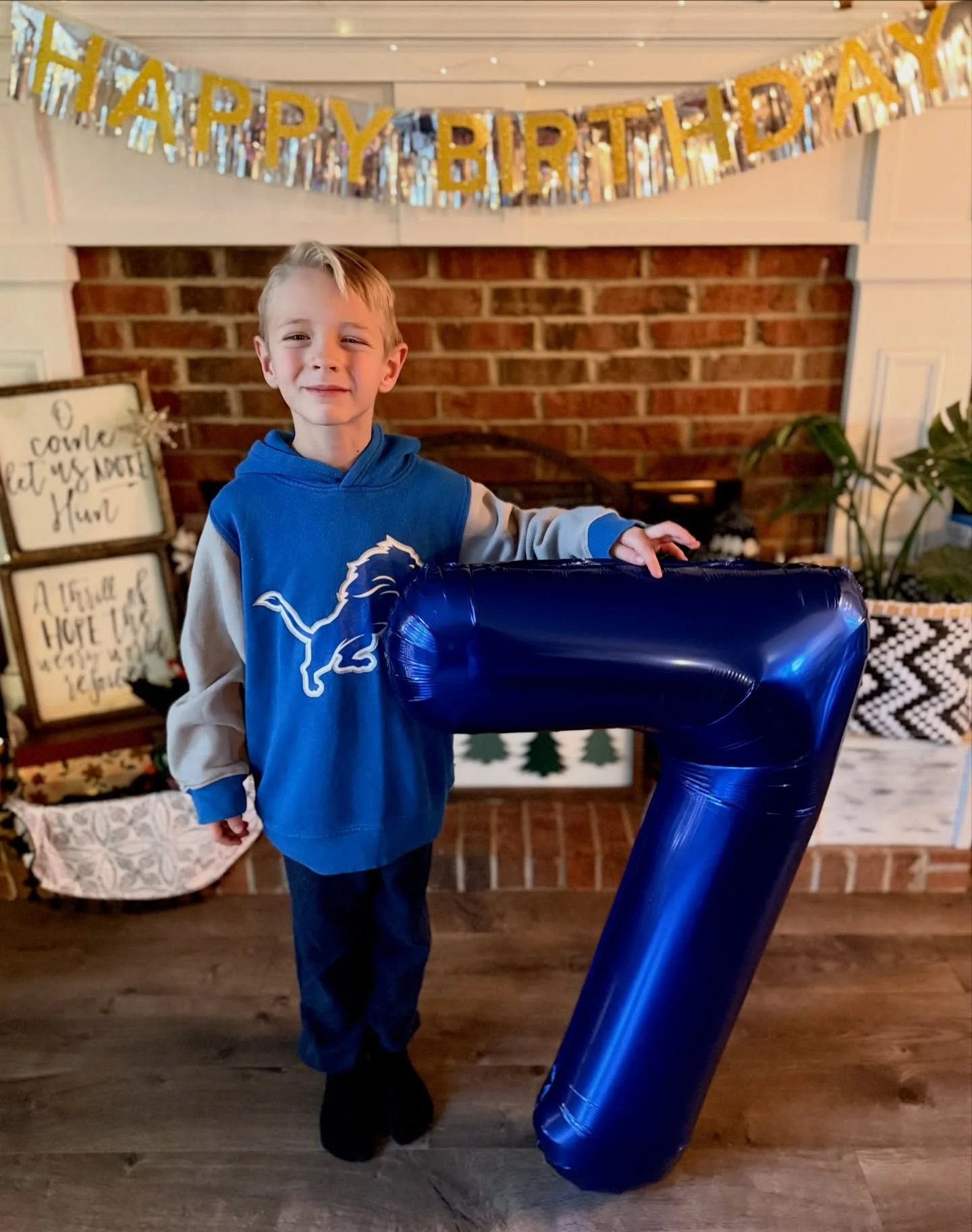 6&hellip;. 7!! 🎈(I had to do it, he&rsquo;s been waiting so long for this day to say this and has been trying to convince people he&rsquo;s been 7 already for the past six months just to say it 😆😅). Happy birthday to the youngest in our crew, the 