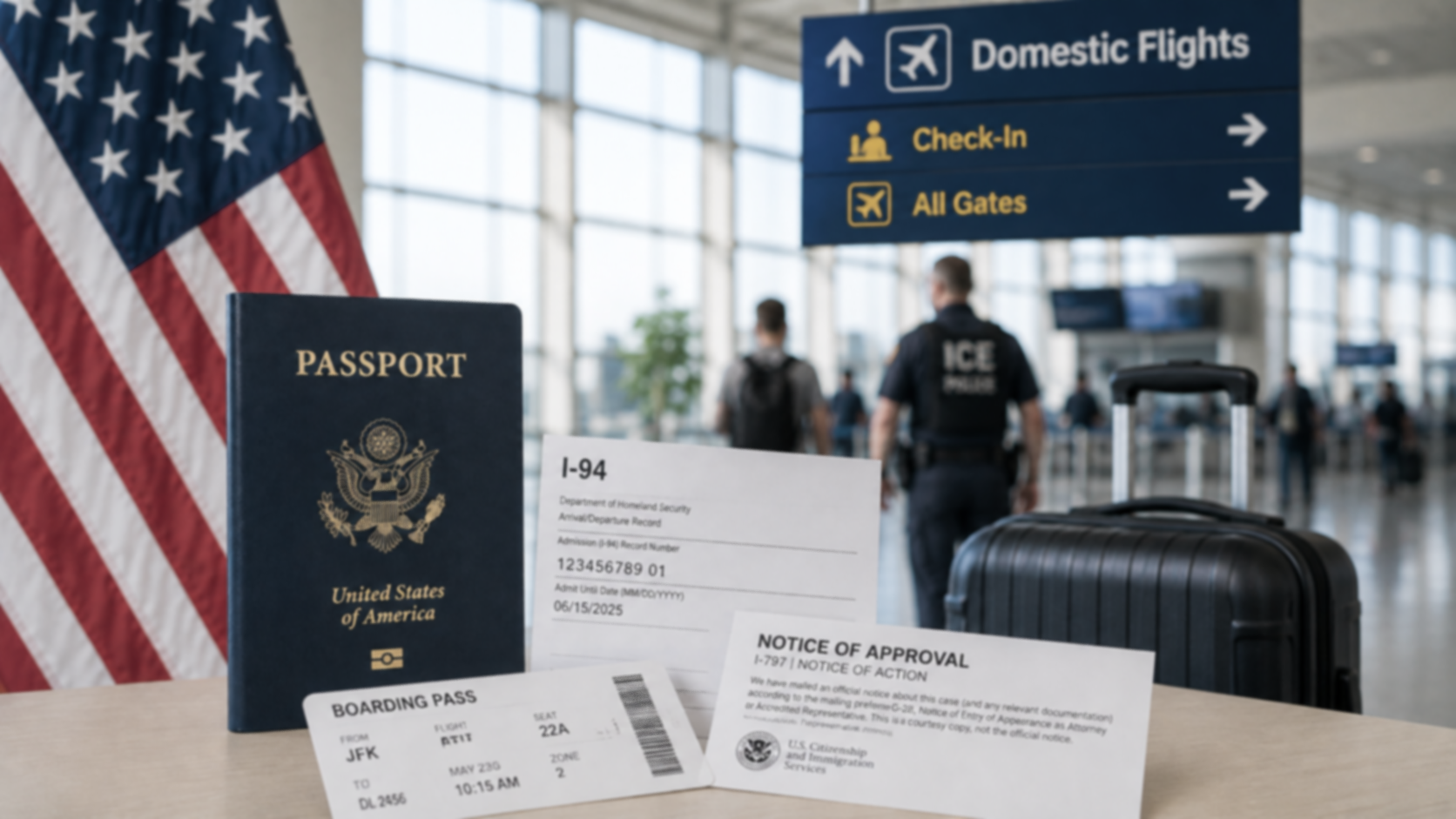 Domestic Air Travel and Increased ICE Enforcement