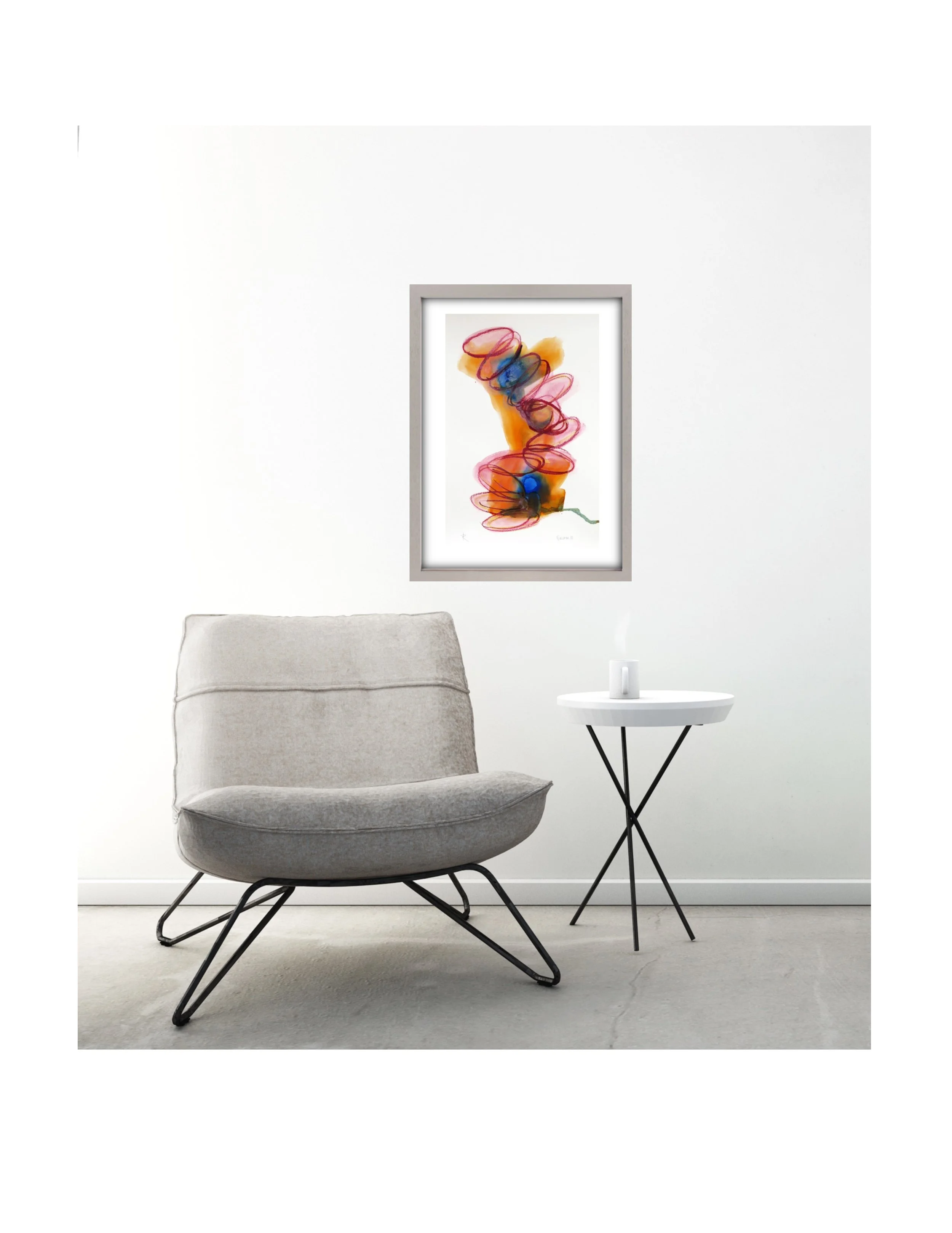 Revelator 3 on white wall over Gray Chair ss.jpg