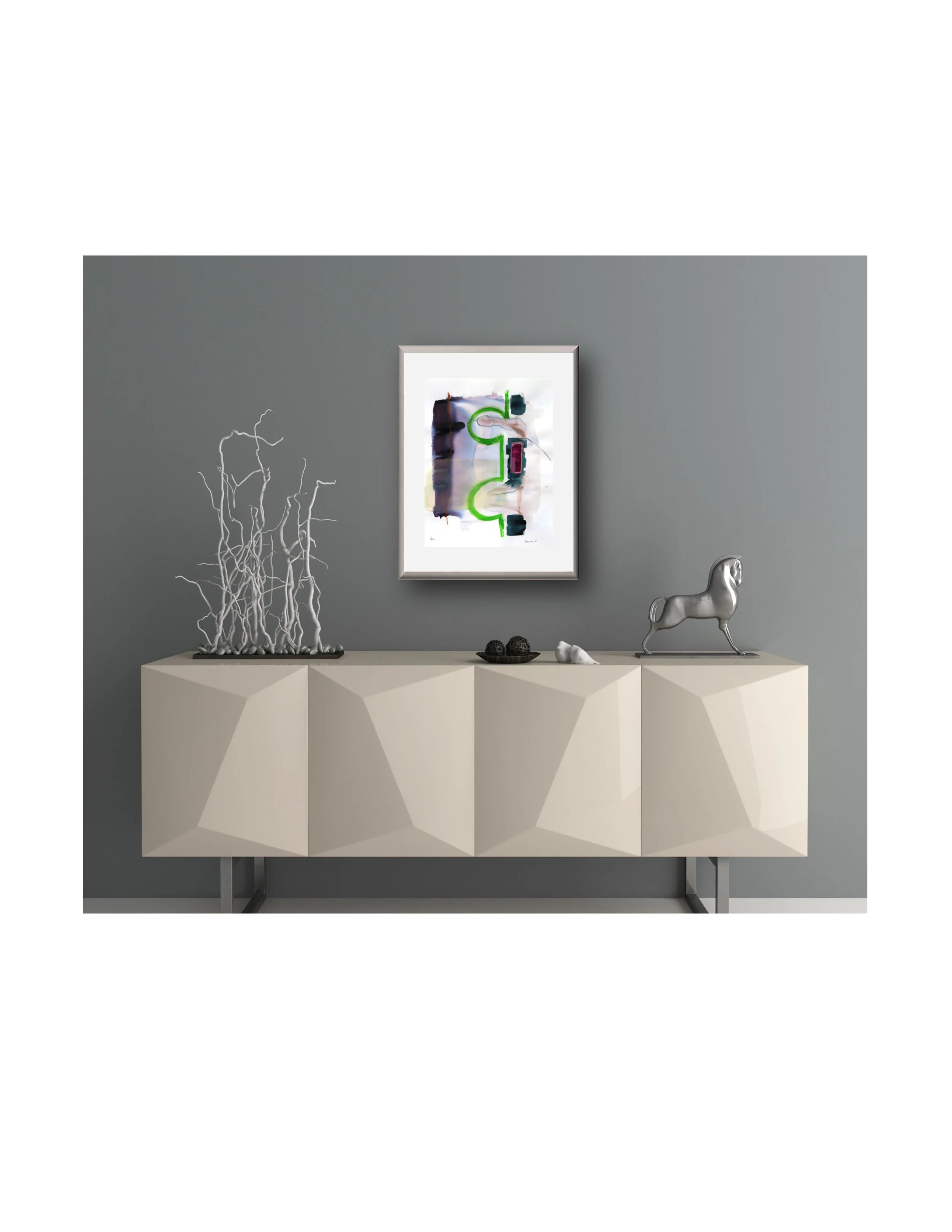 Revelator 6 on gray wall over white buffet ss.jpg