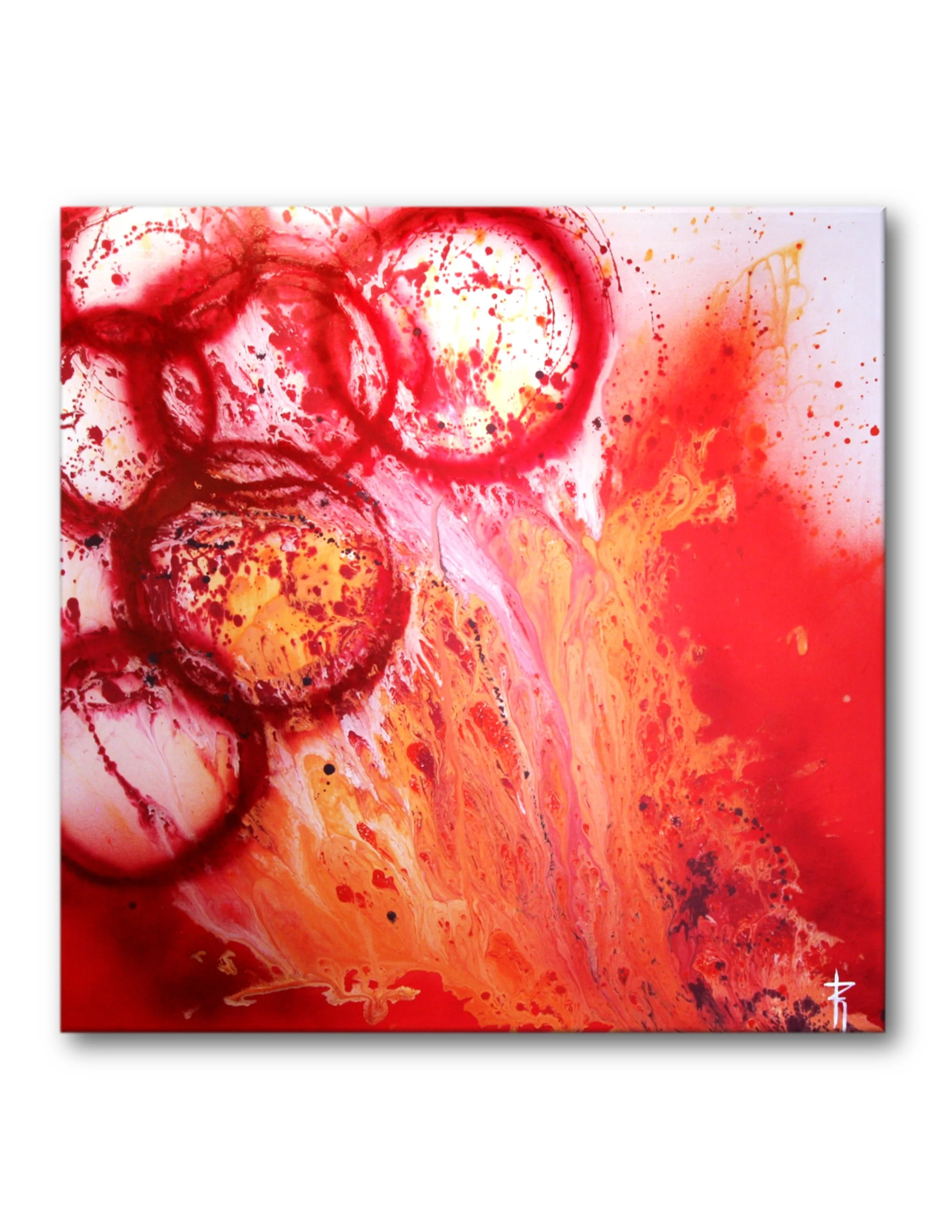 Fire Splash I  48x48