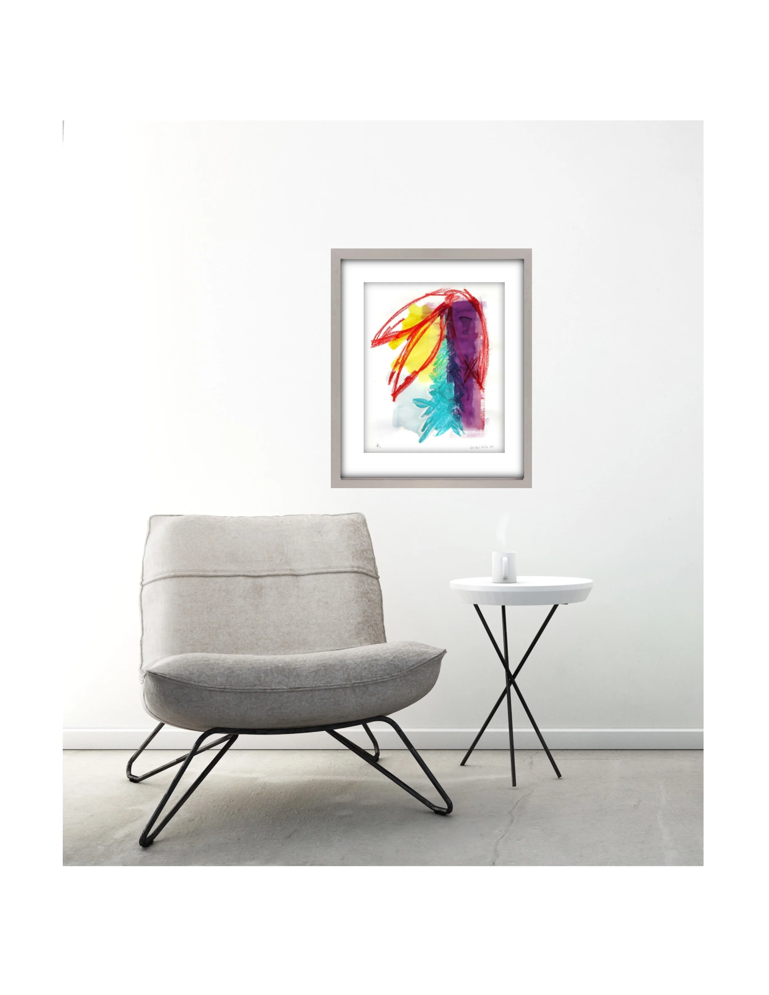 Wild About the Vine 16 on white wall over Gray Chair ss.jpg