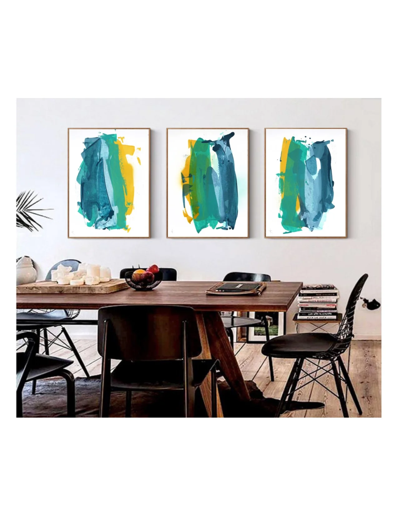 Pushing Paint 10,11,12 over Dining Table.jpg
