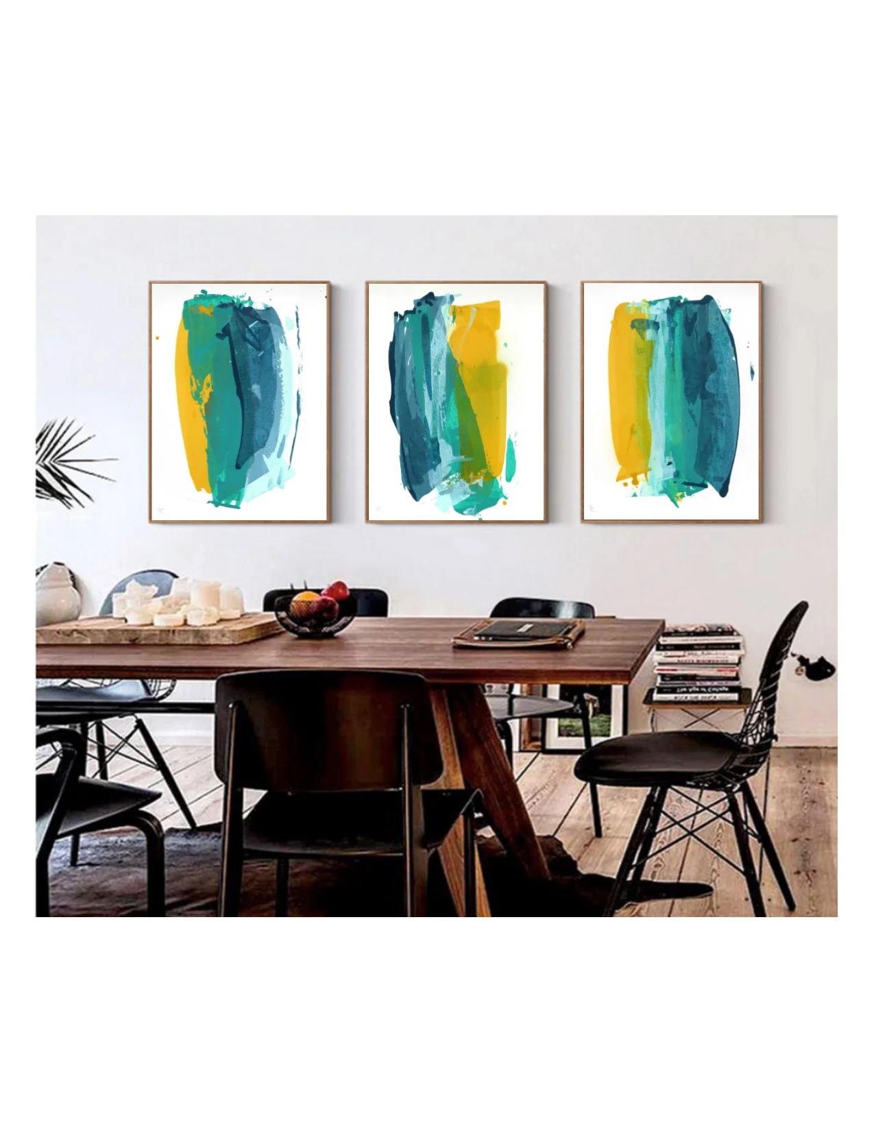 Pushing Paint 13,14,15 over Dining Table.jpg