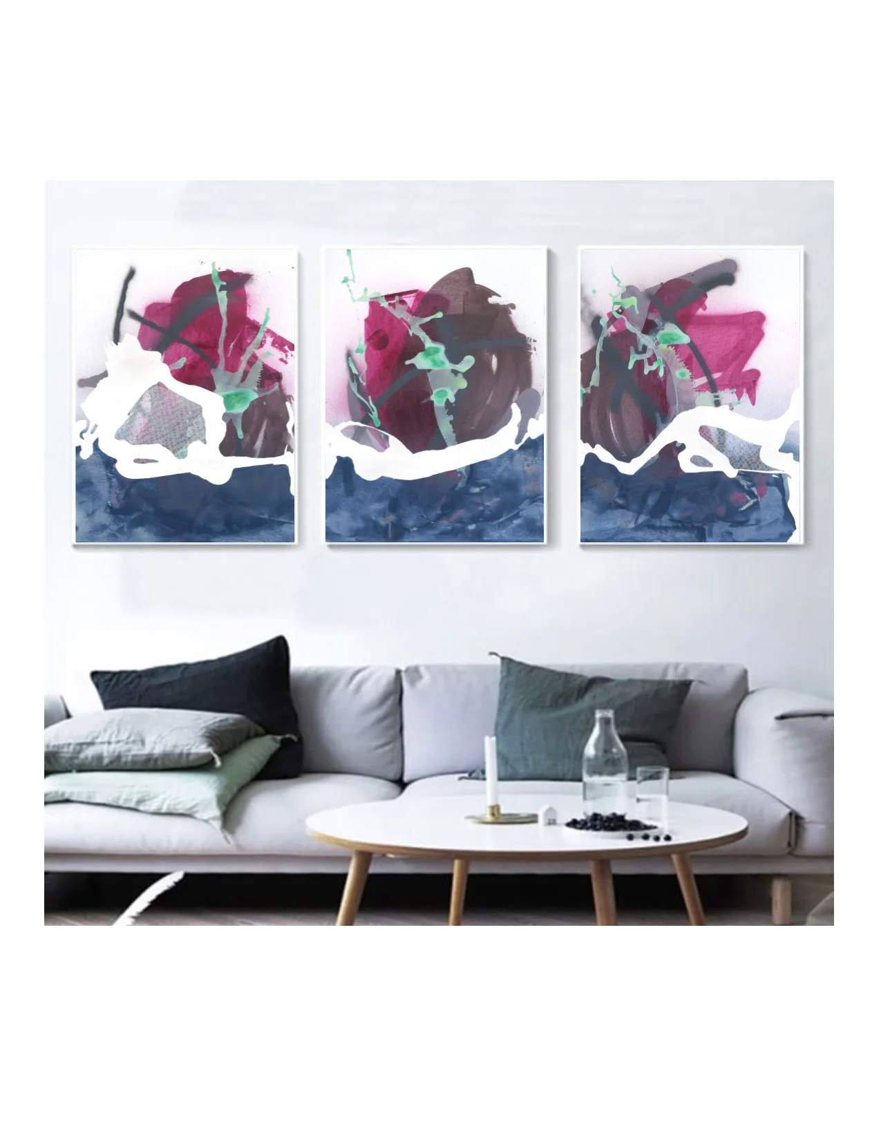 Charged IV Triptych