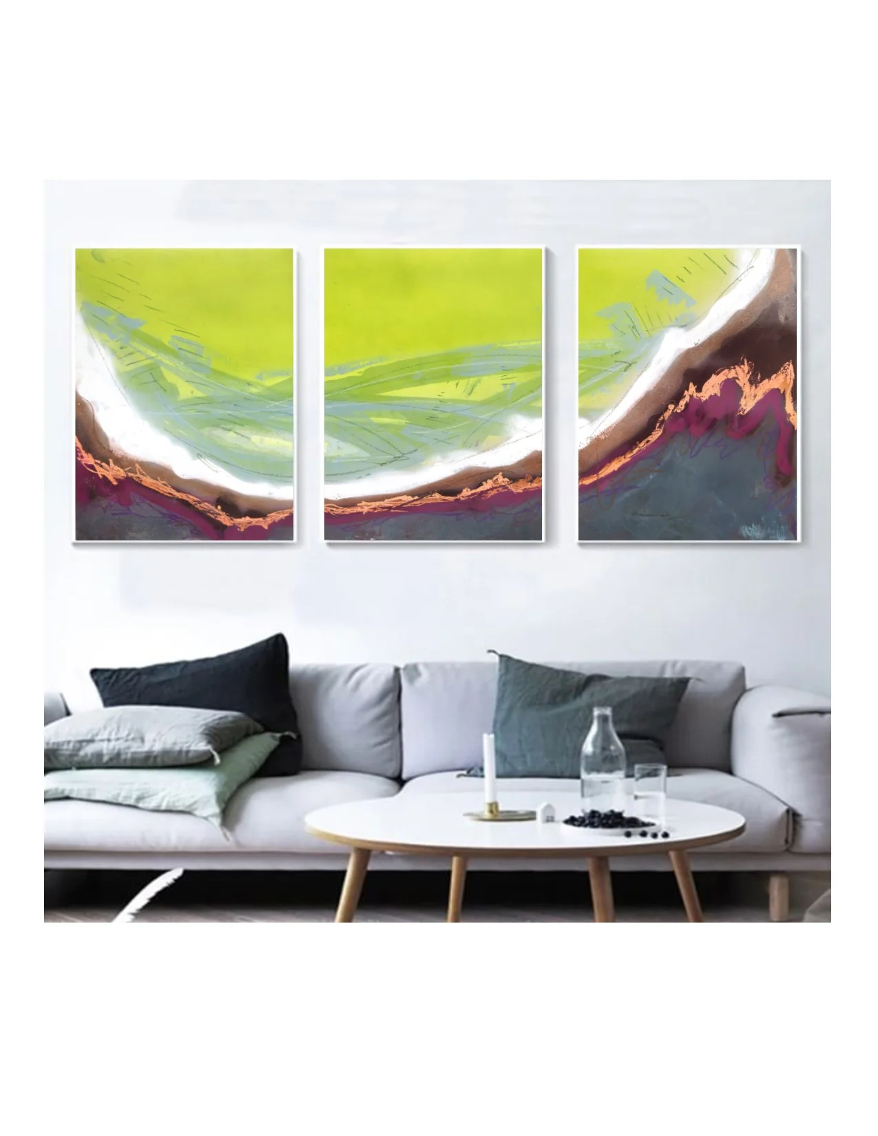Charged VIII Triptych