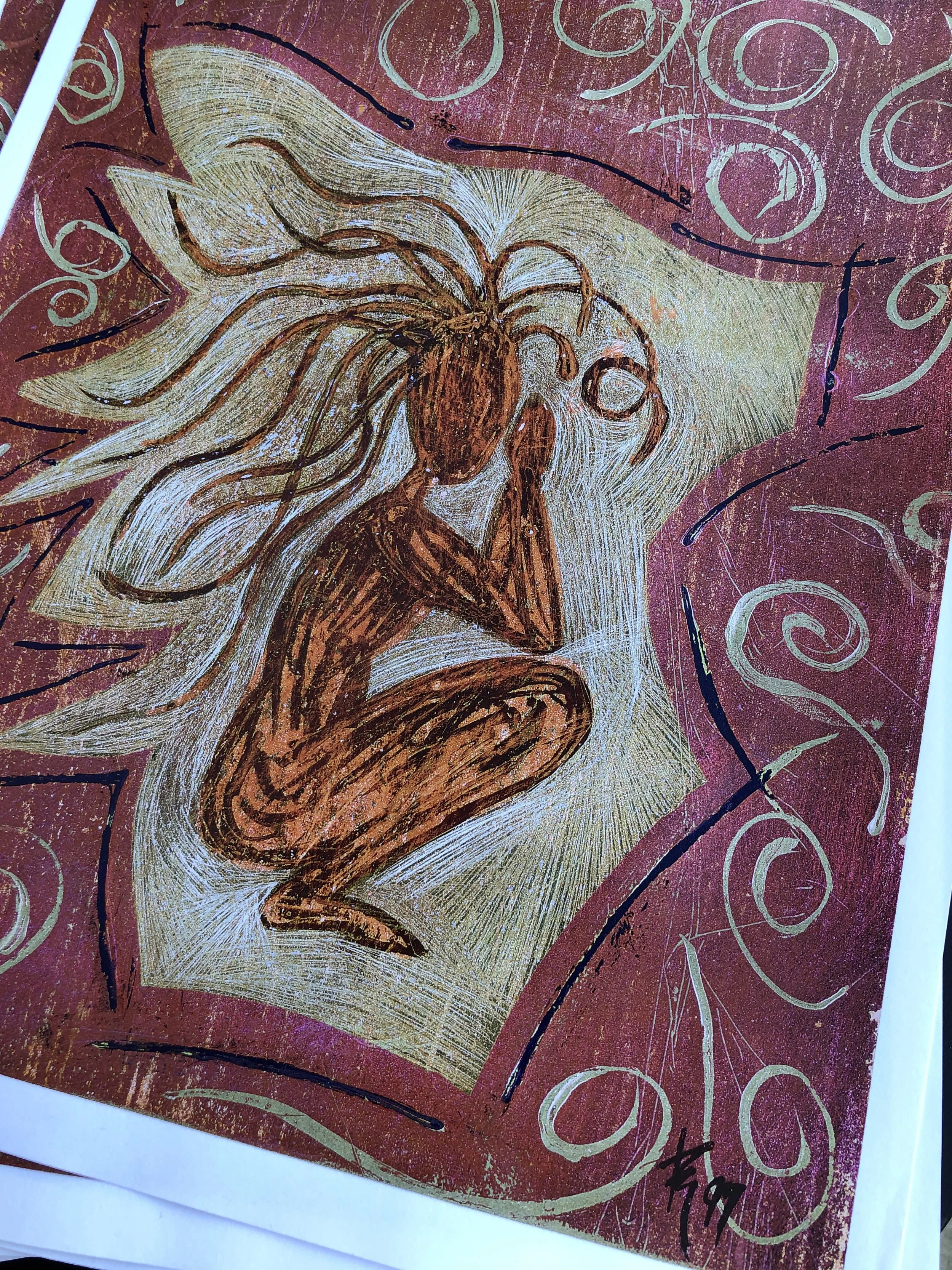 Woman of Prayer Print