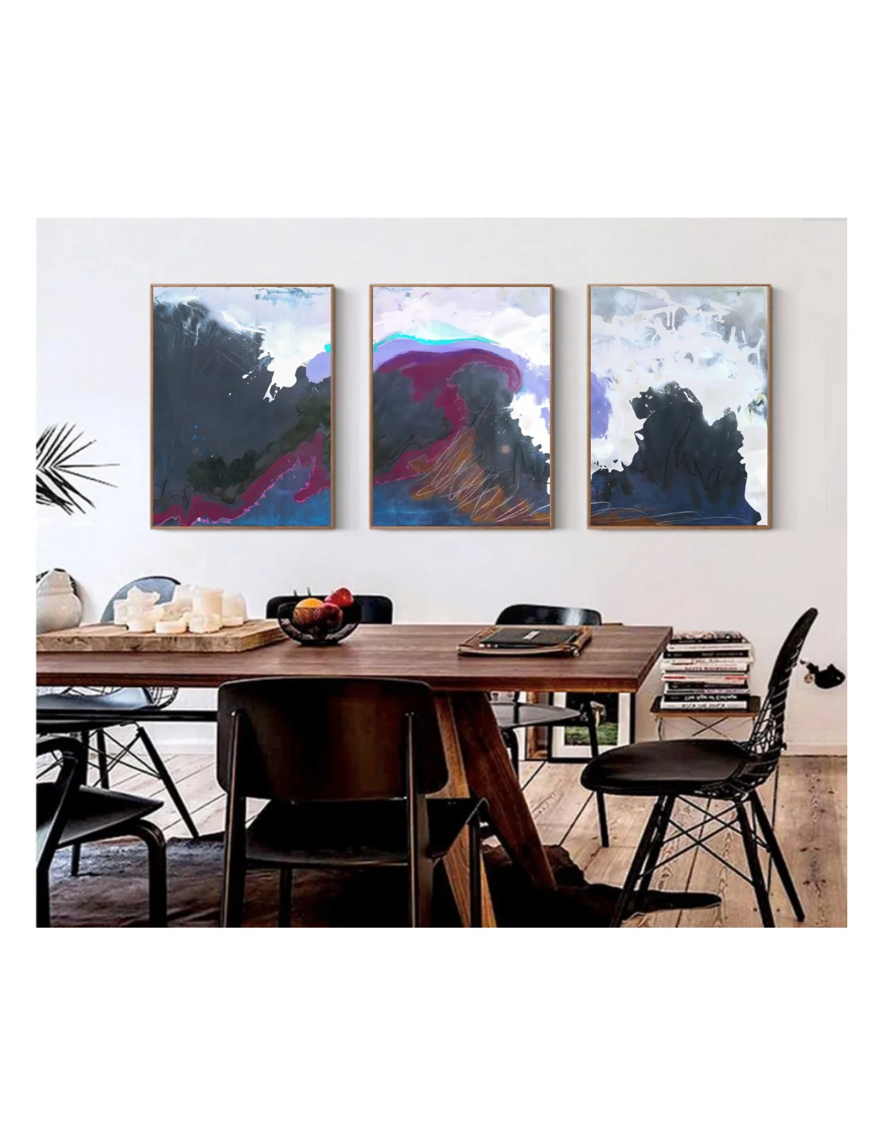 Charged XII Triptych