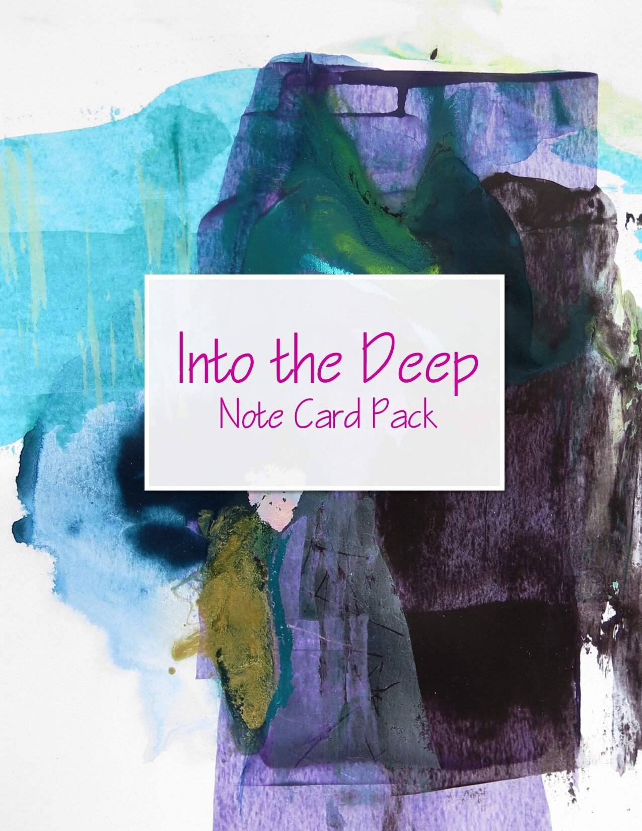 Into the Deep Note Card 10 Pack