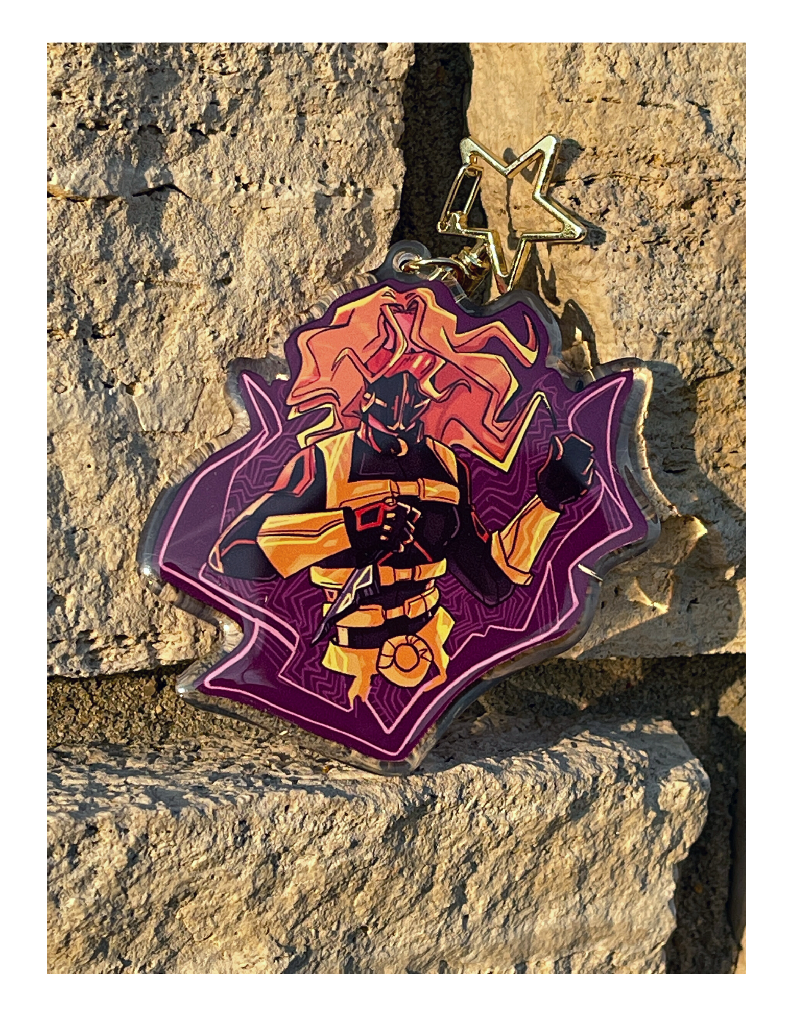 Marigold Key Chain