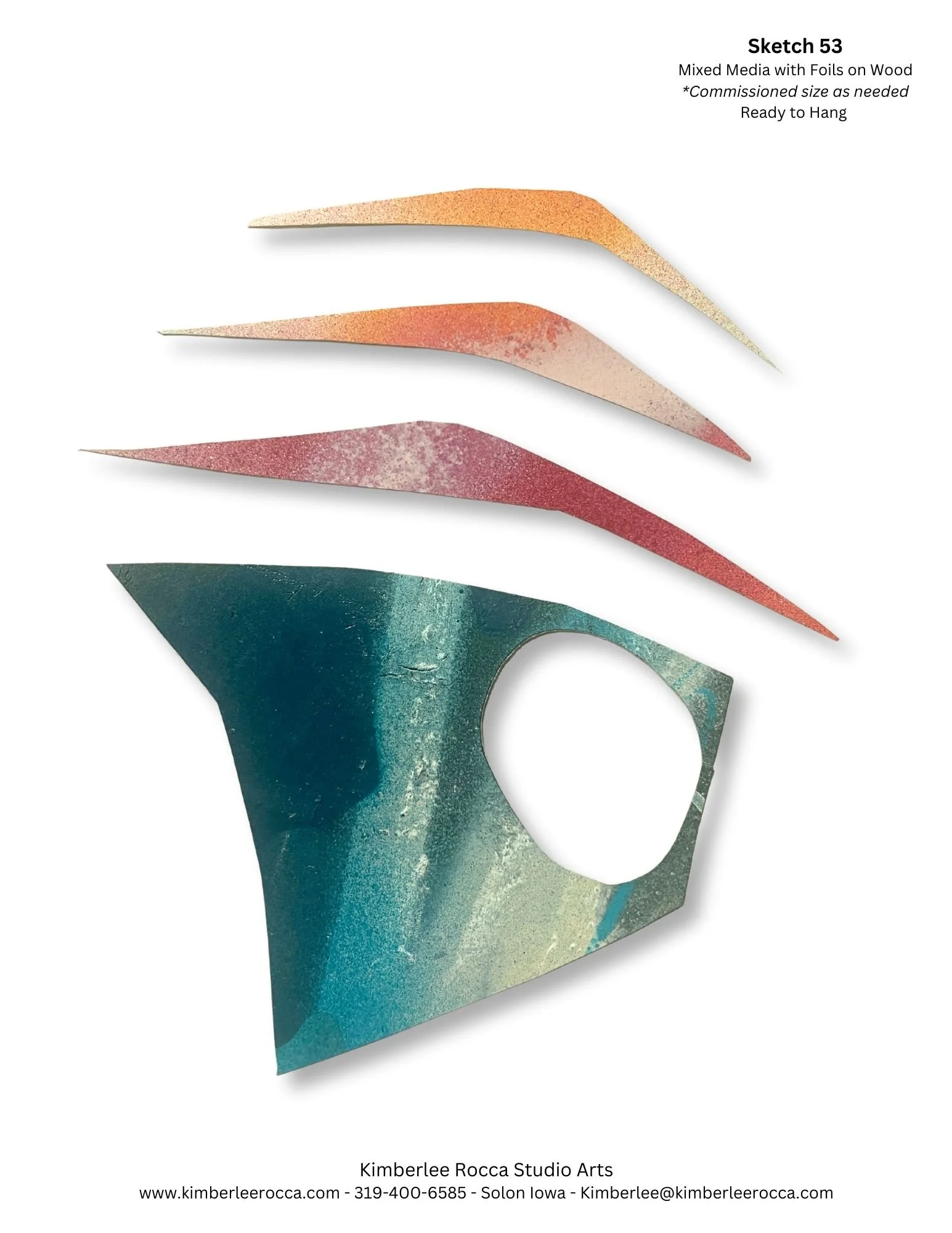 Rocca Wall Sculpture Sketch 53
