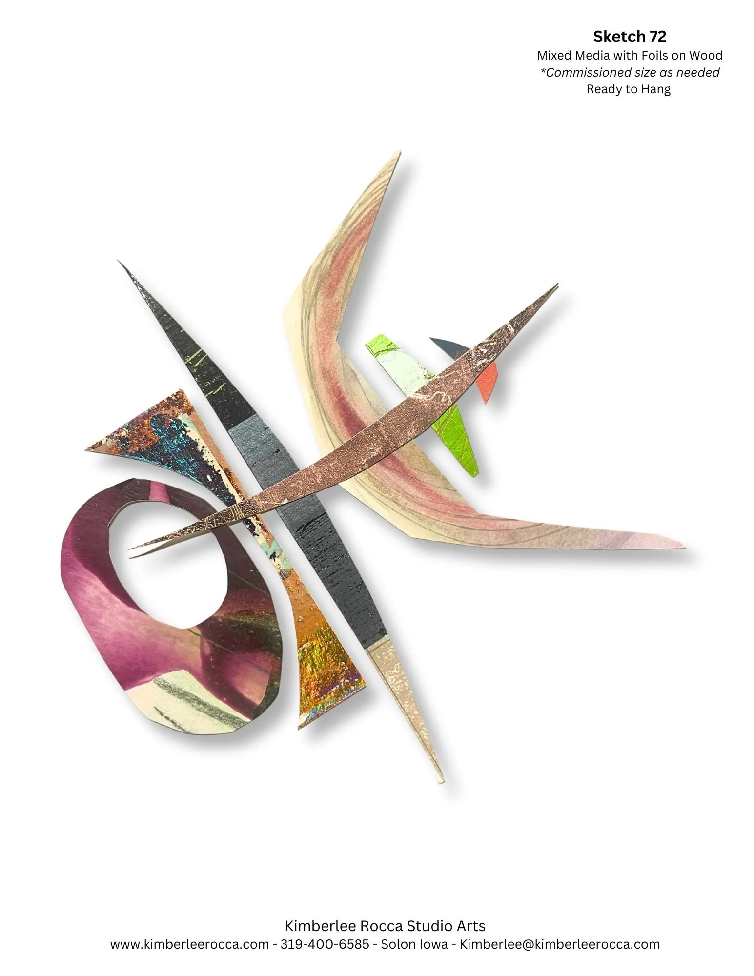 Rocca Wall Sculpture Sketch 72