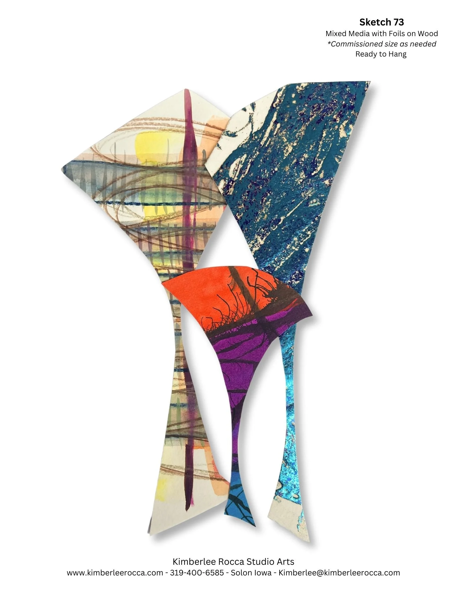 Rocca Wall Sculpture Sketch 73